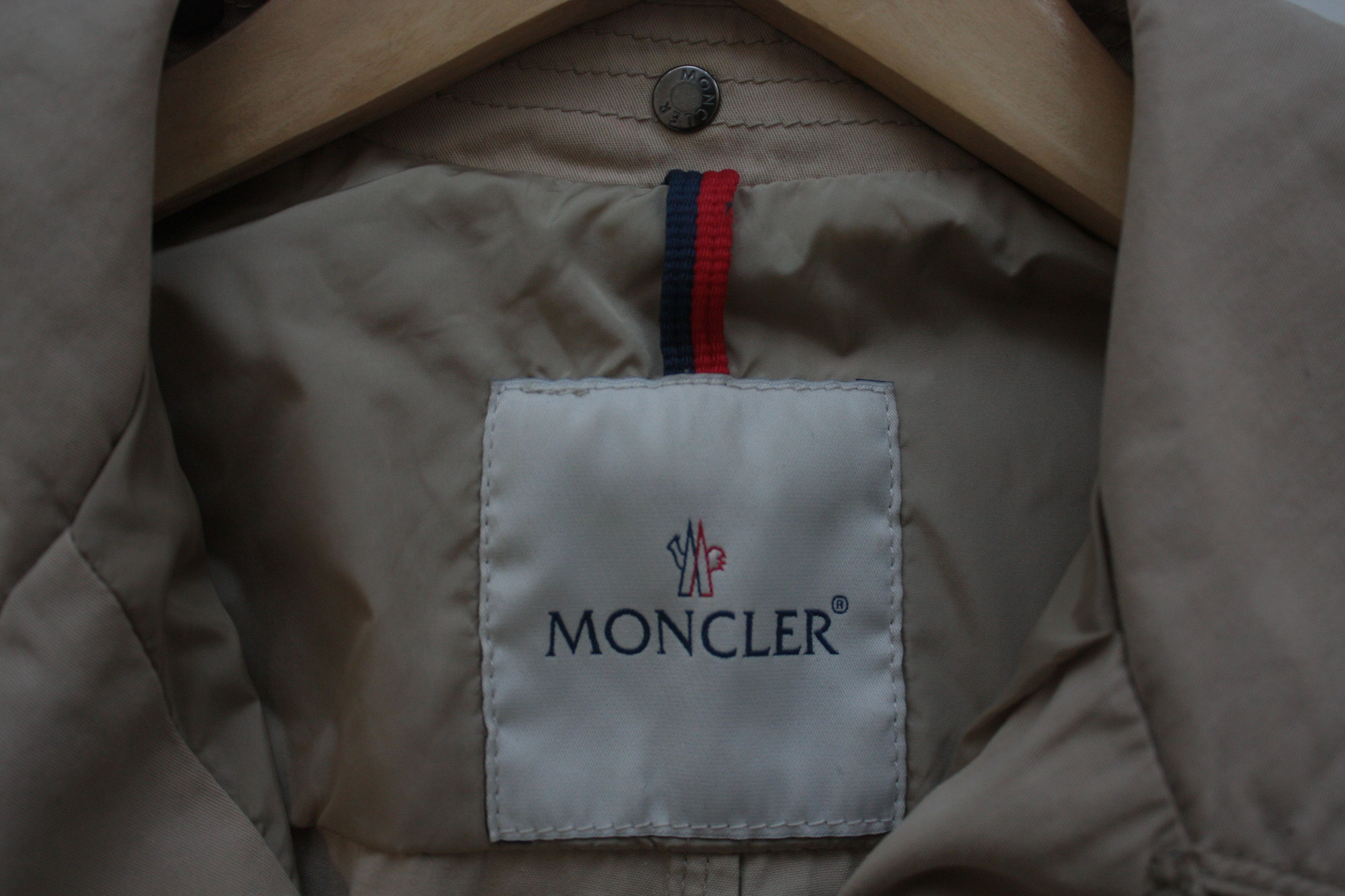 Moncler Moncler Renote Giubbotto Beige Jacket Made In Romania Size M / US 6-8 / IT 42-44 - 6 Thumbnail