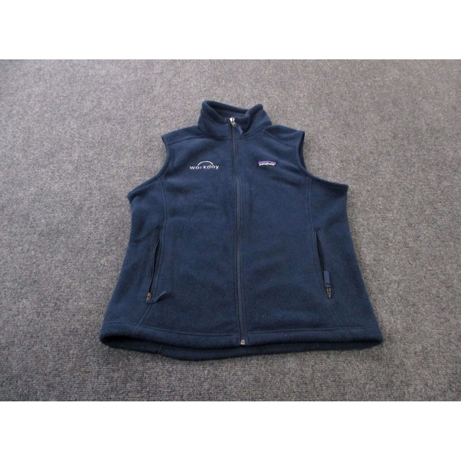 Patagonia Patagonia Vest Women M Blue Fleece Synchilla 23015 Quilt Line Better Sweater Windbreaker Pockets Zip Size M / US 6-8 / IT 42-44 - 2 Thumbnail
