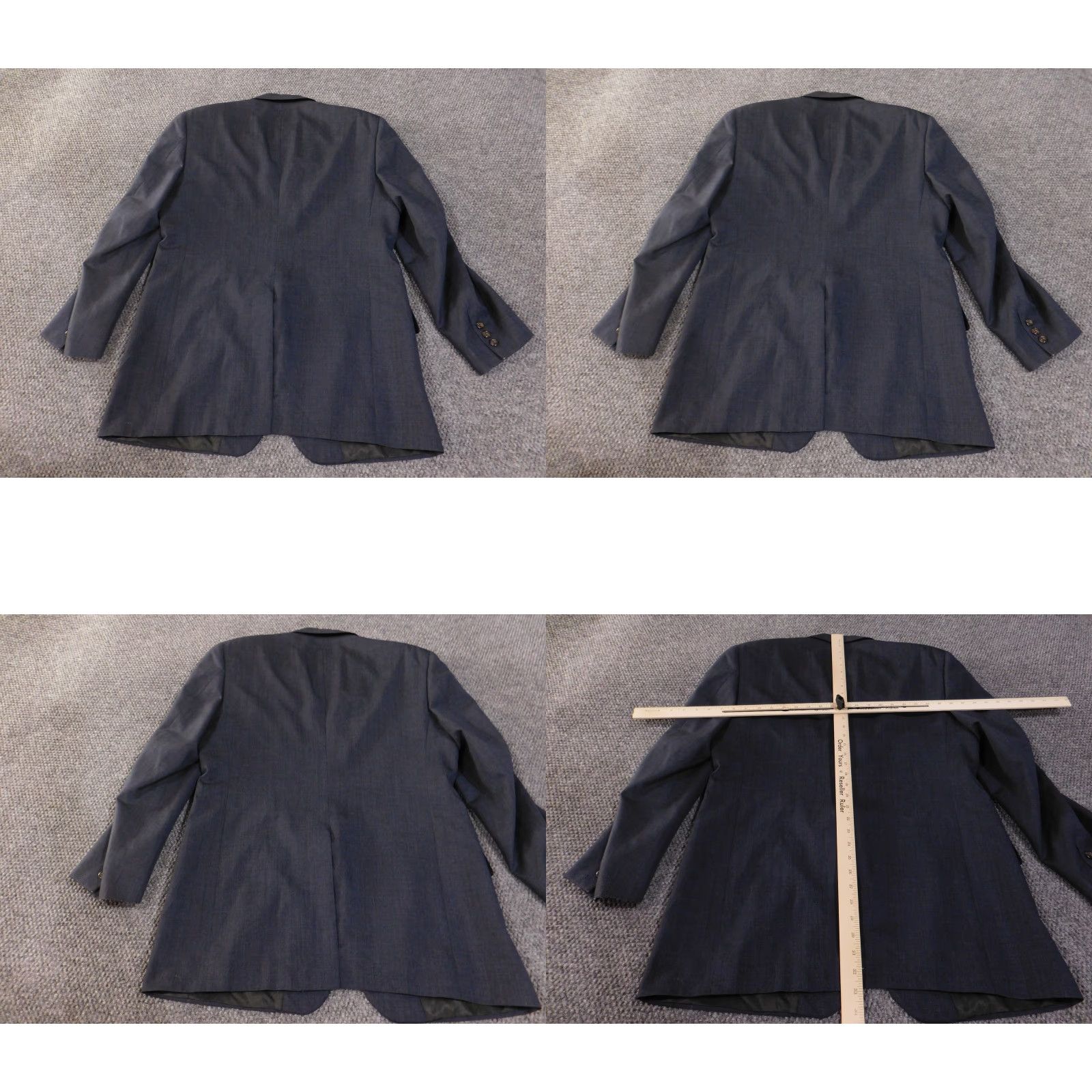 Brooks Brothers Brooks Brothers Blazer Mens 42 Long Blue Wool Two Button Sport Coat Jacket USA Size 42R - 8 Thumbnail