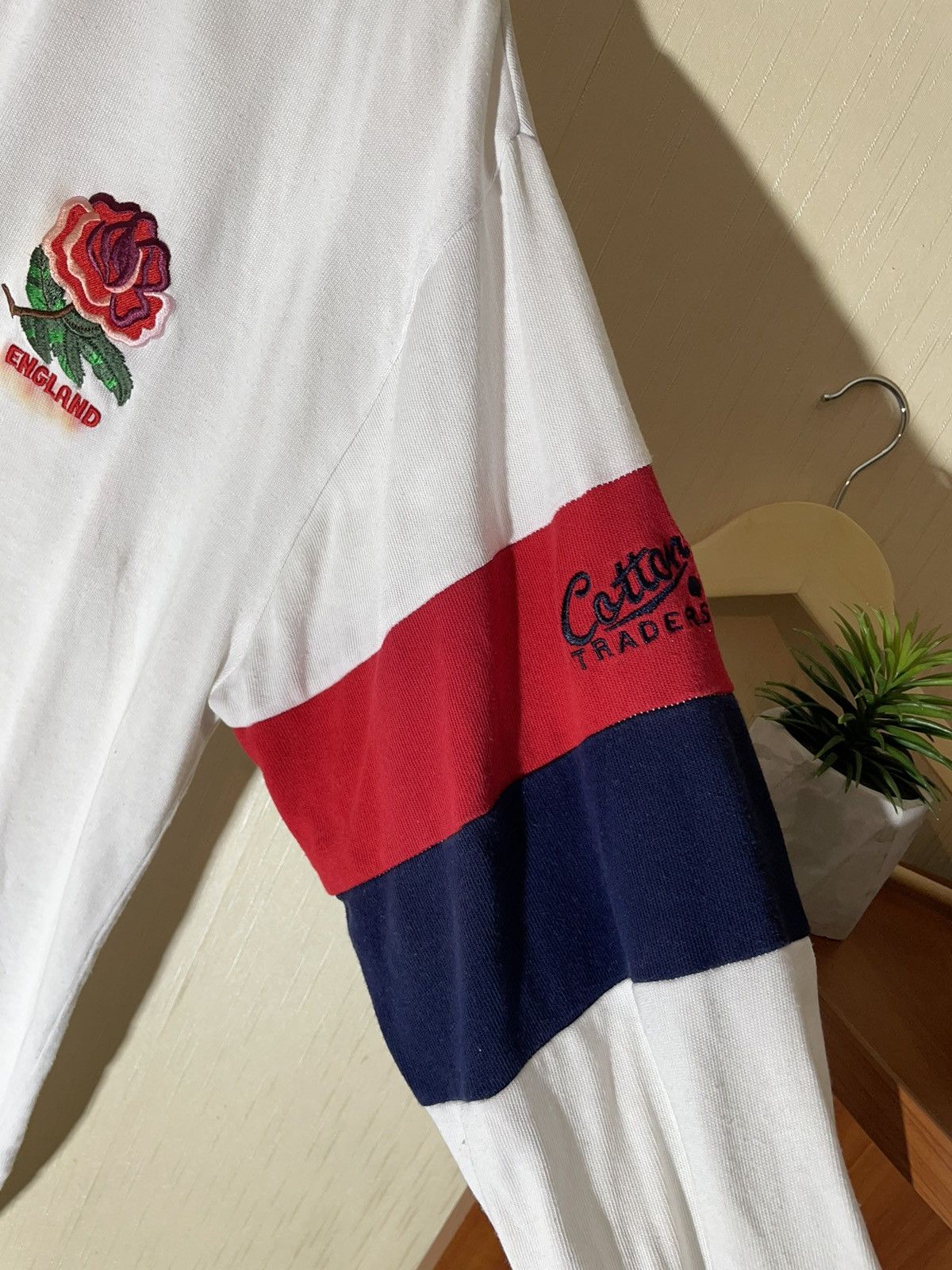 Vintage England Rugby Union World Cup 1995 vintage jersey Size US L / EU 52-54 / 3 - 5 Thumbnail