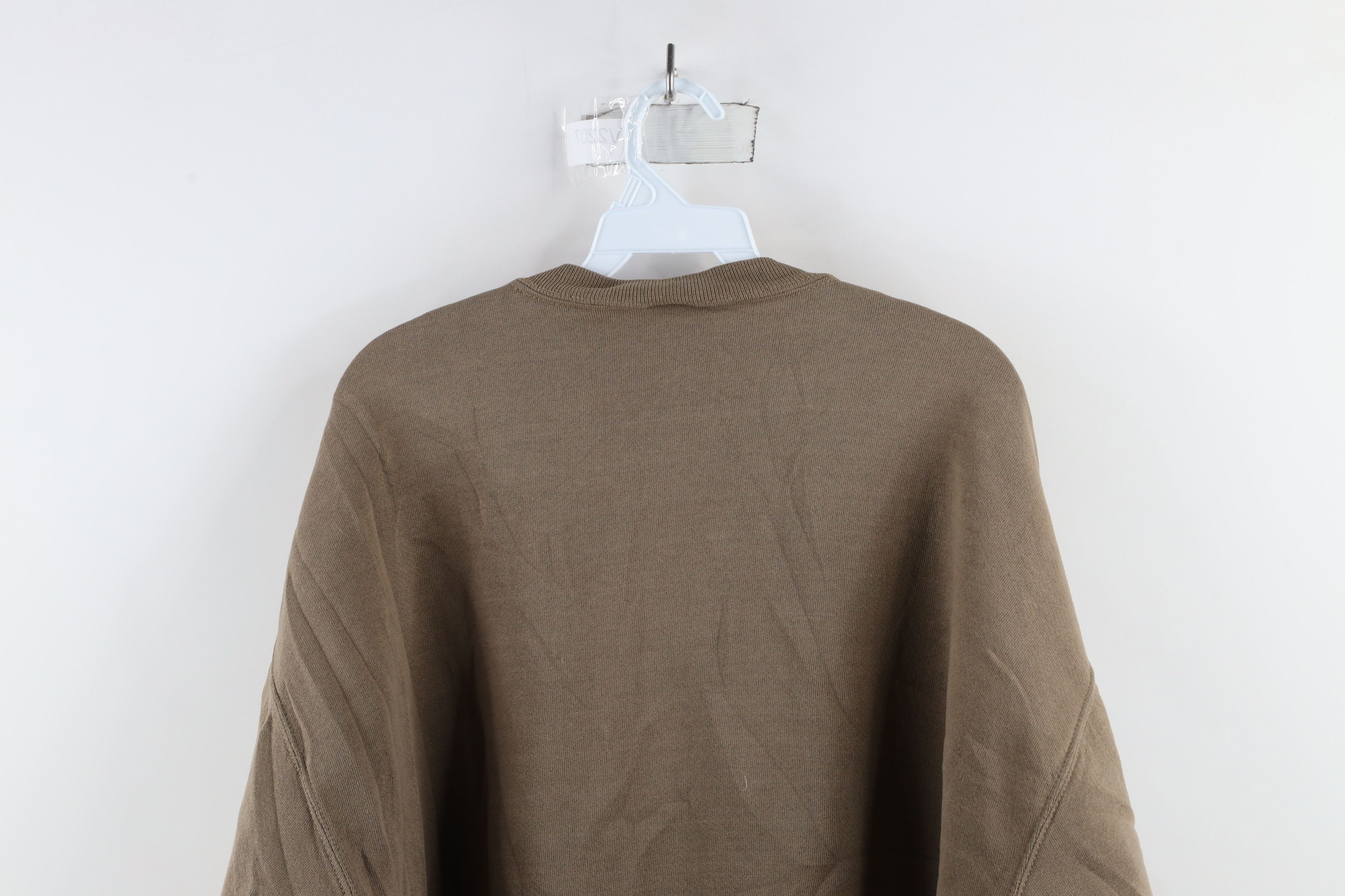 Russell Athletic × Vintage Vintage 90s Russell Athletic Blank Crewneck Sweatshirt Brown Size US XL / EU 56 / 4 - 13 Thumbnail
