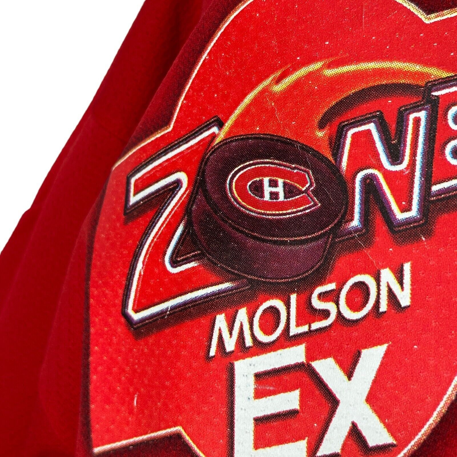 The Unbranded Brand Vintage Molson Montreal Canadiens Hockey Jersey Mens XL Red Size US XL / EU 56 / 4 - 10 Thumbnail
