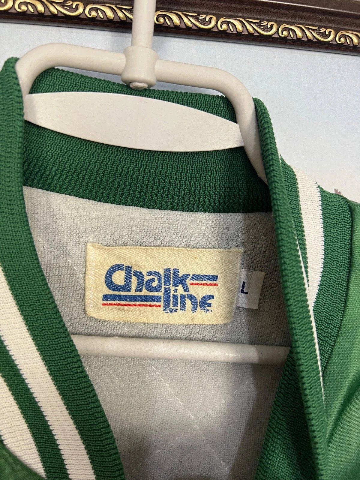 Chalk Line Vintage Chalk Line Boston Celtics NBA Green Bomber Jacket Size US L / EU 52-54 / 3 - 6 Thumbnail