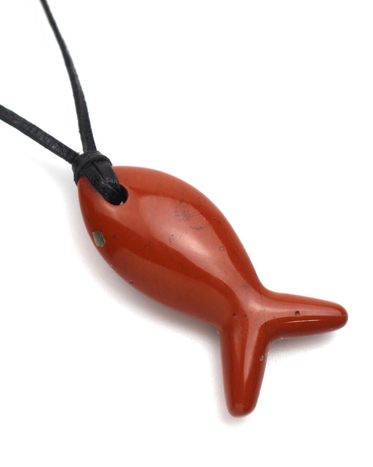Vintage 2000S JAPANESE MADE BRICK-RED KOI FISH CHARM NECKLACE Size ONE SIZE - 3 Thumbnail