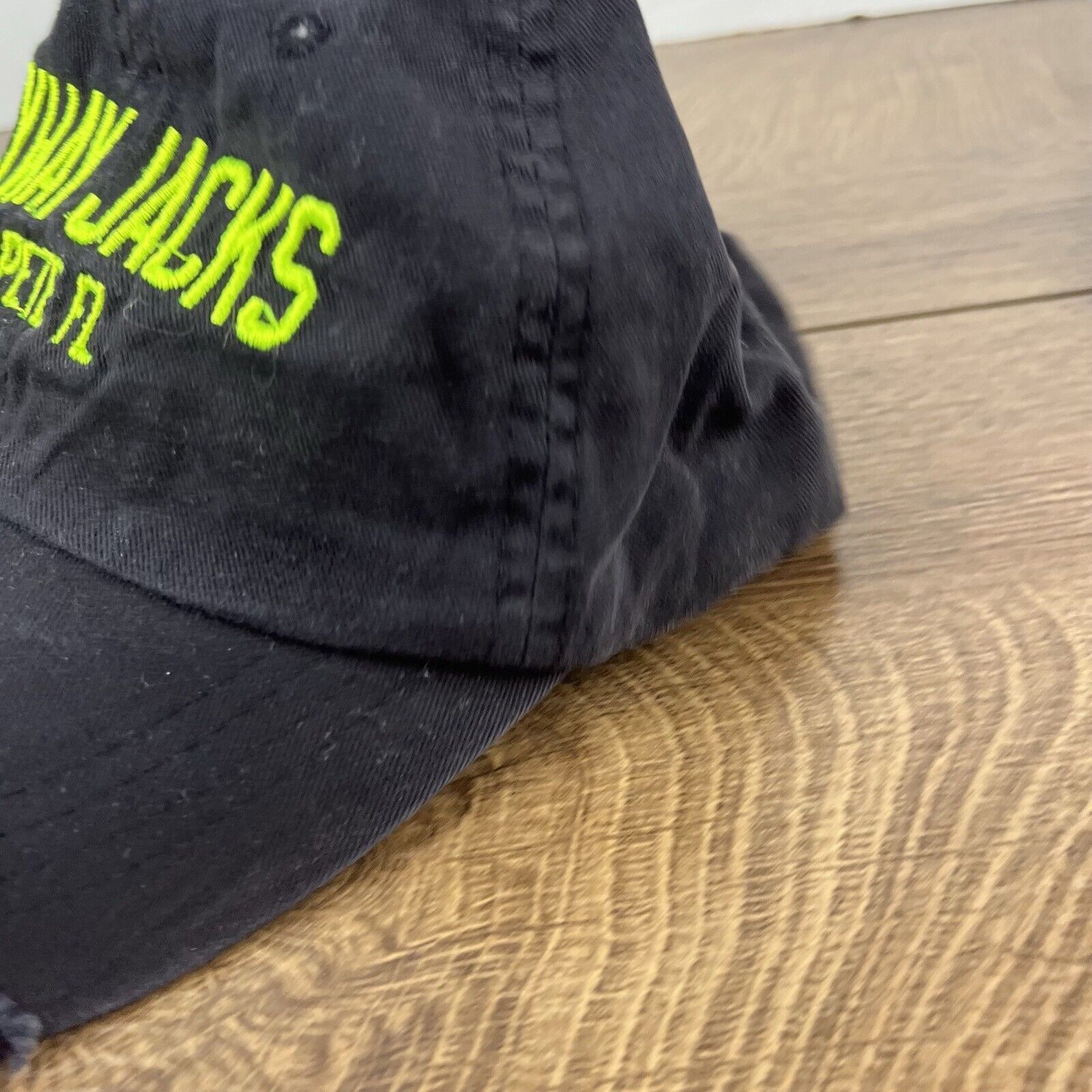 Other Skyway Jacks Hat St Pete Florida Hat Black Adjustable Hat Bl Size ONE SIZE - 9 Thumbnail