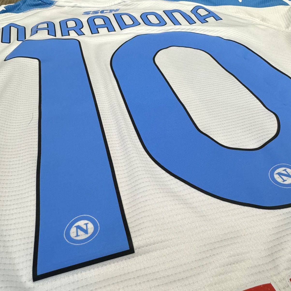 Kappa Napoli 20/21 player issue special shirt #10 Maradona (bnwt) Size US XL / EU 56 / 4 - 8 Thumbnail