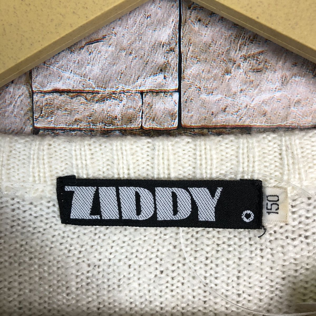Homespun Knitwear × Japanese Brand Ziddy White Knitwear vintage #A416 Size M / US 6-8 / IT 42-44 - 10 Thumbnail
