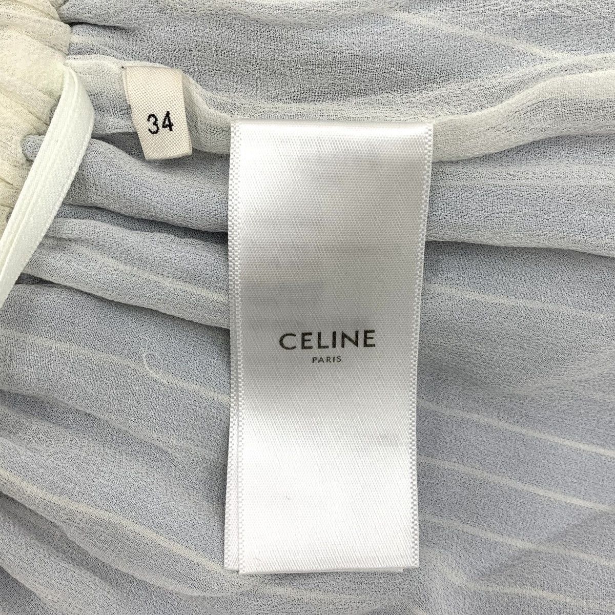 Celine Celine Vertical Striped Silk Sleeveless Dress K26WX Size XS / US 0-2 / IT 36-38 - 7 Thumbnail