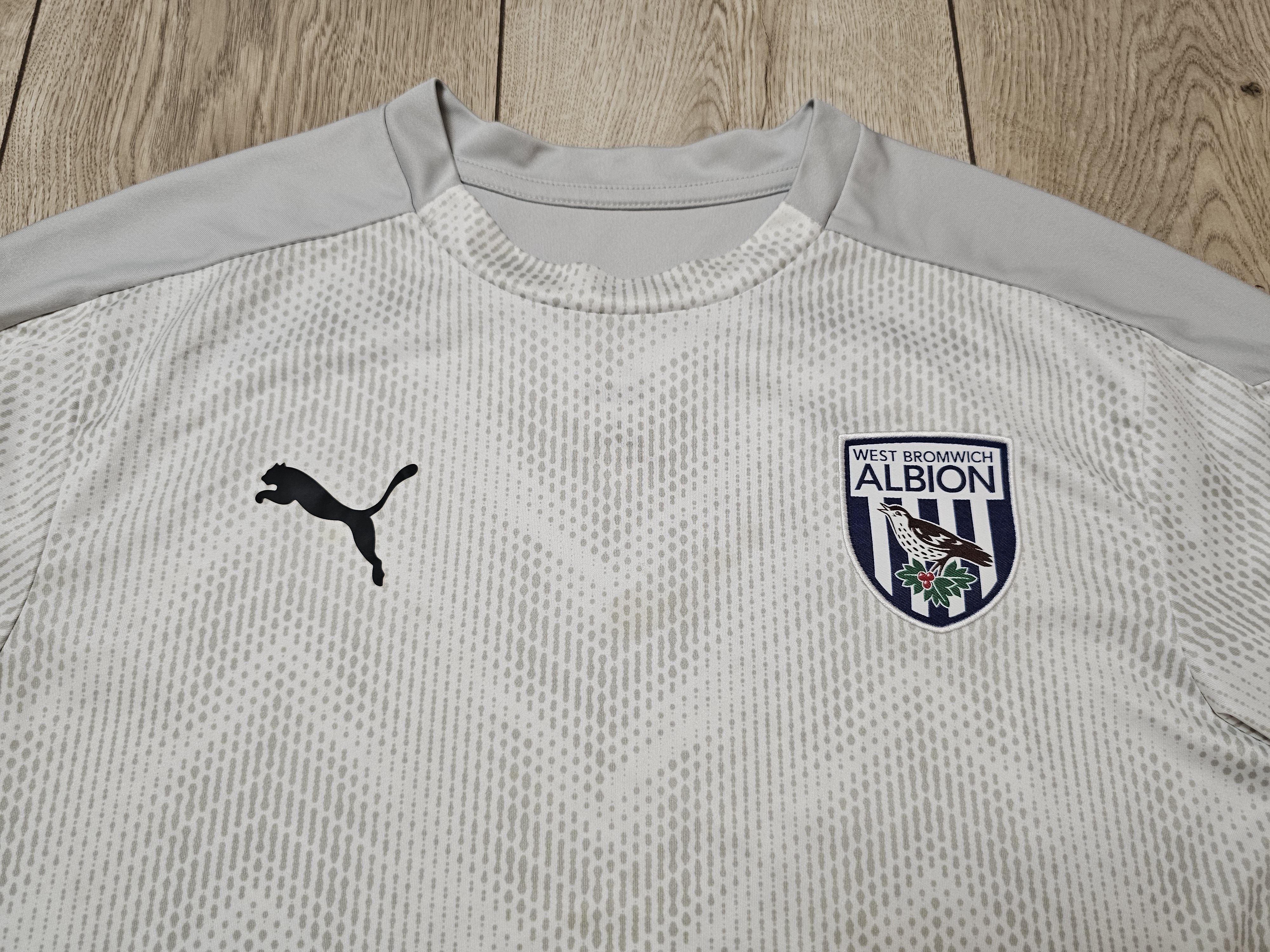 All Sport × Puma WEST BROMWICH ALBION 2019 TRAINING FOOTBALL SOCCER JERSEY Size US M / EU 48-50 / 2 - 3 Thumbnail