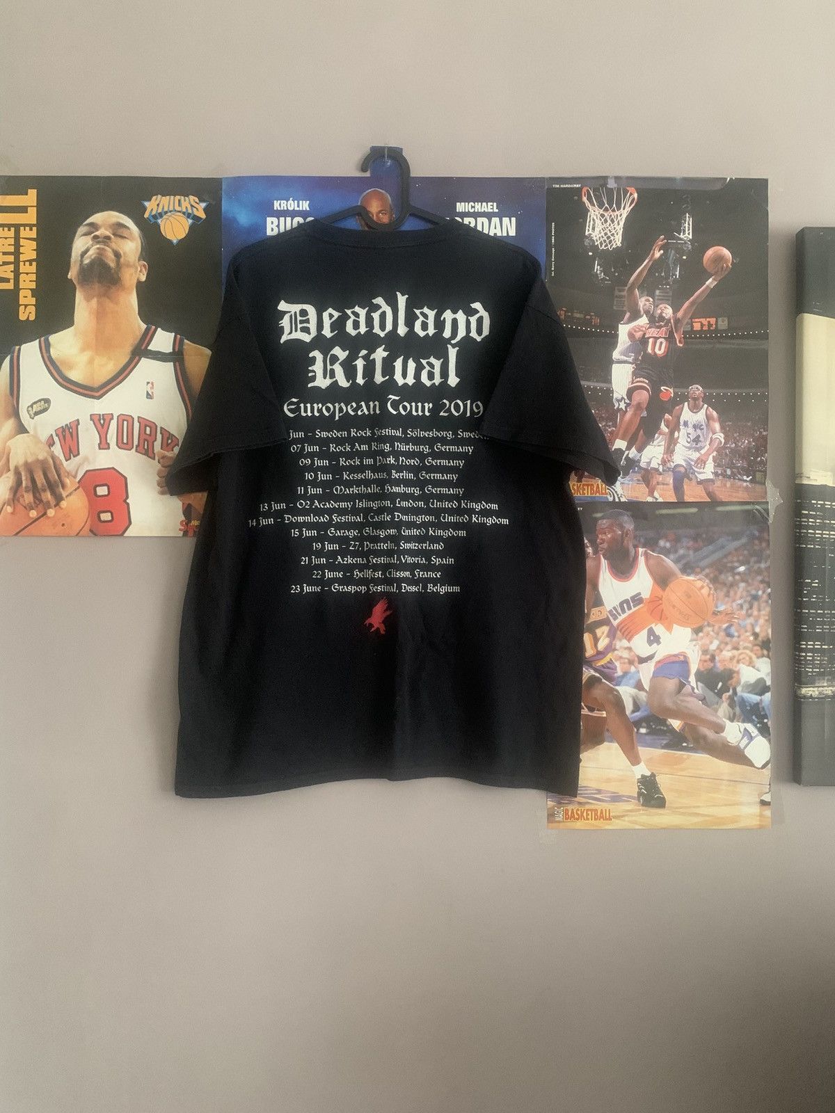 Band Tees 2019 Deadland Ritual European Tour Tee Size US L / EU 52-54 / 3 - 3 Thumbnail