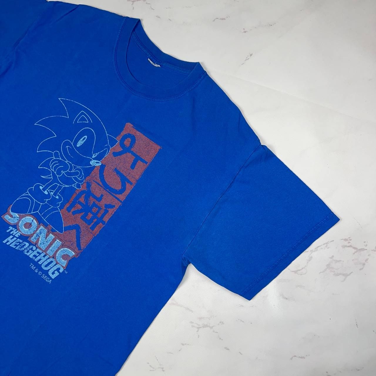Vintage Nintendo Vintage Sonic The Hedgehog y2k SEGA game tee 90's Size US L / EU 52-54 / 3 - 6 Thumbnail