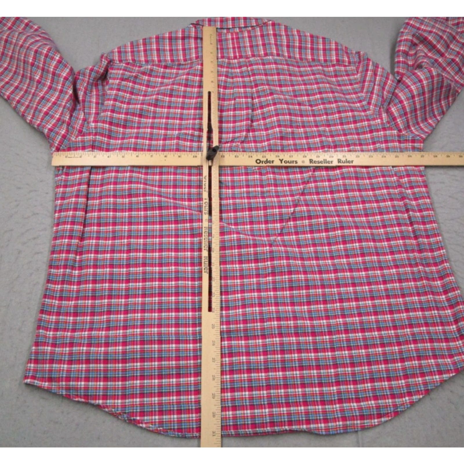 Ralph Lauren Ralph Lauren Shirt Men Pink Check 2XL XXL Button Up Long Sleeve Twill Pony Size US XXL / EU 58 / 5 - 4 Thumbnail