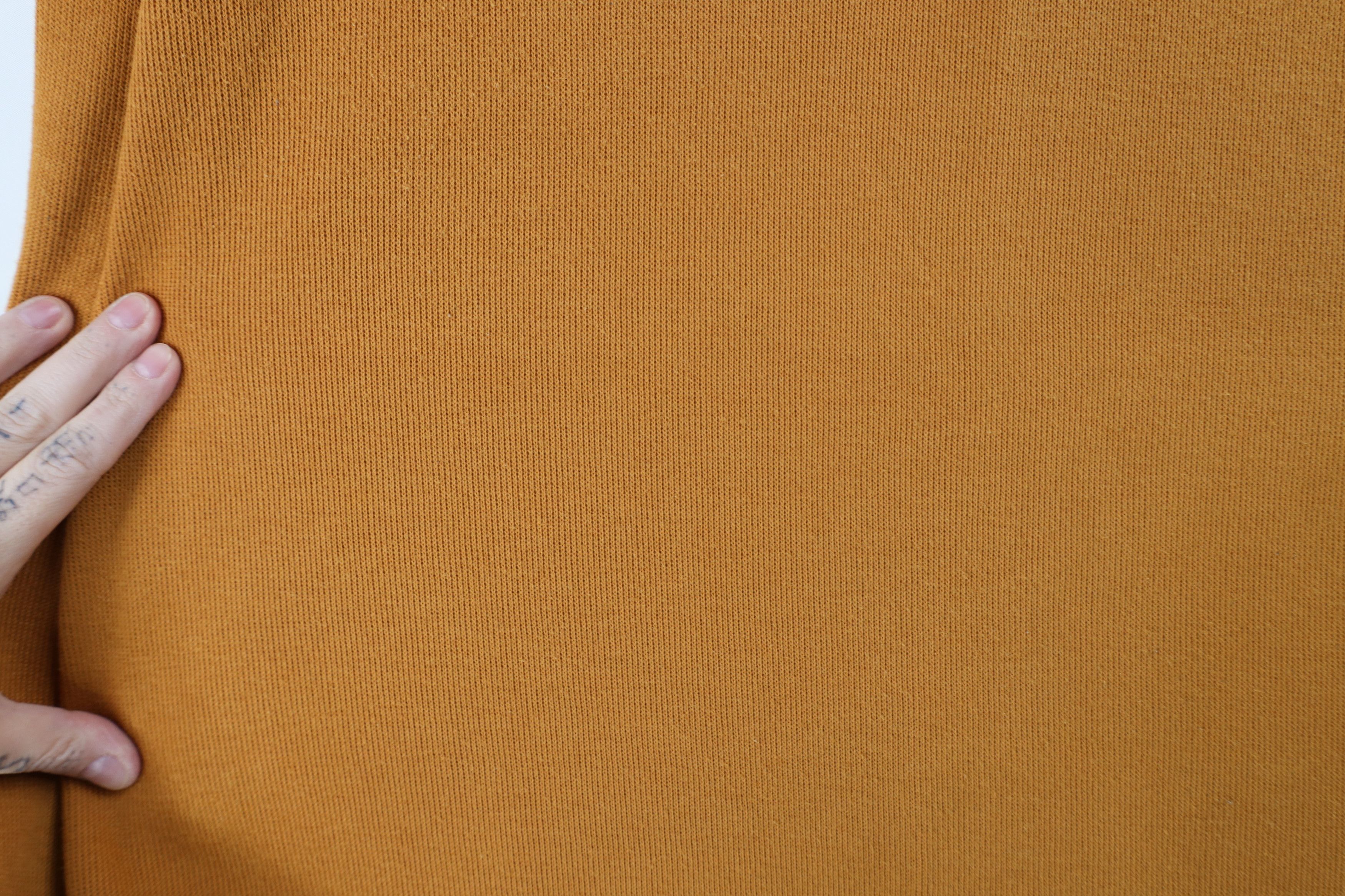 Express × Vintage Vintage 90s Express Ribbed Knit 3/4 Sleeve T-Shirt Orange Size XL / US 12-14 / IT 48-50 - 6 Thumbnail