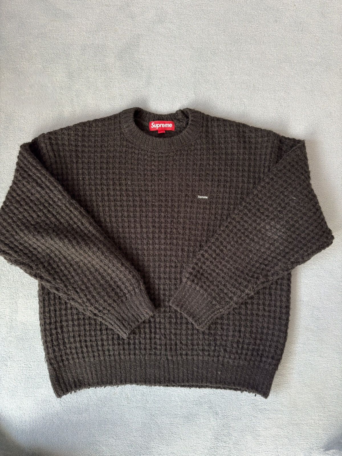 Supreme Supreme Open Knit Small Box Sweater | Grailed