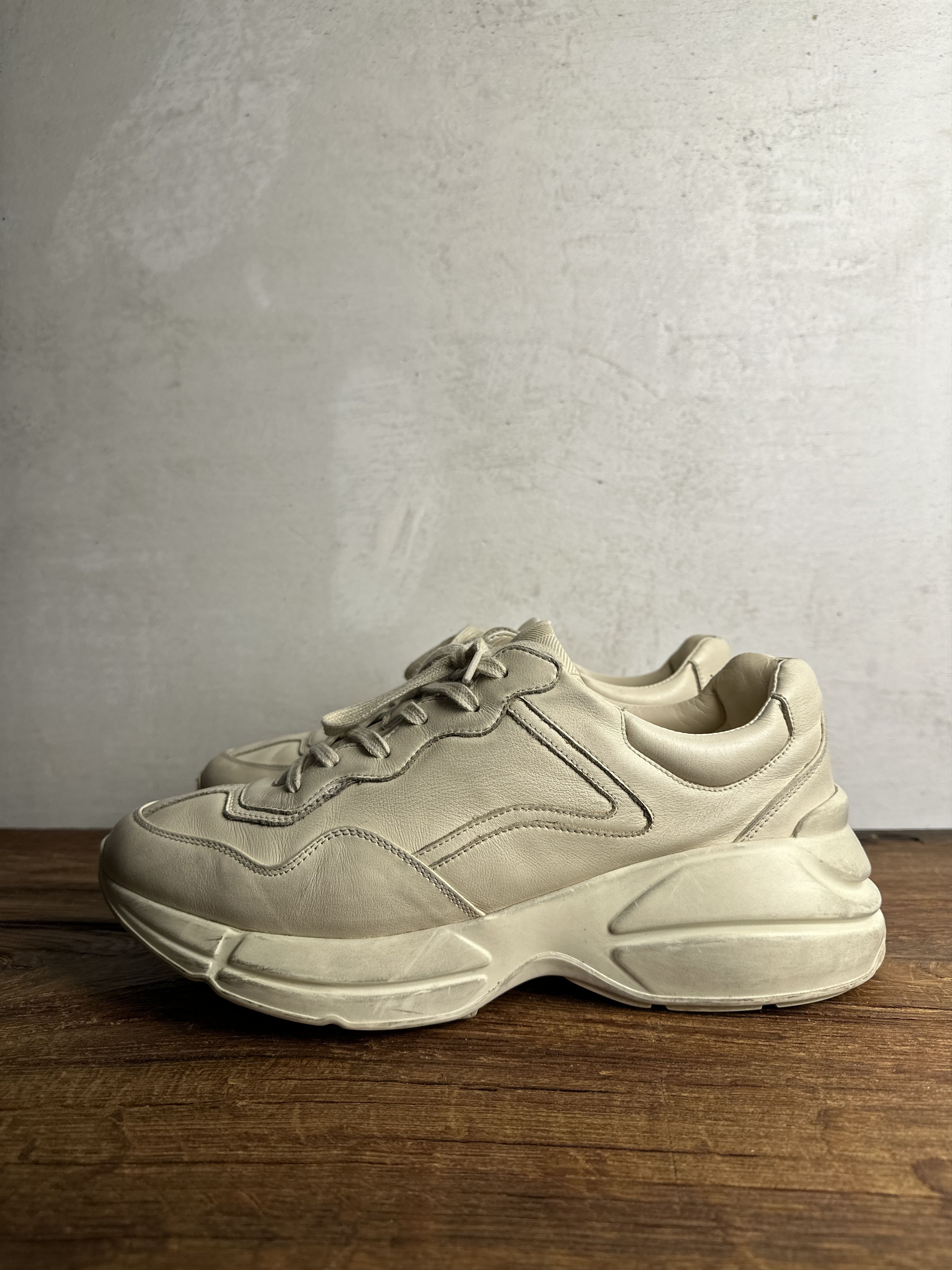 Gucci Gucci Distressed Rhyton Sneakers Size US 10 / EU 43 - 1 Thumbnail