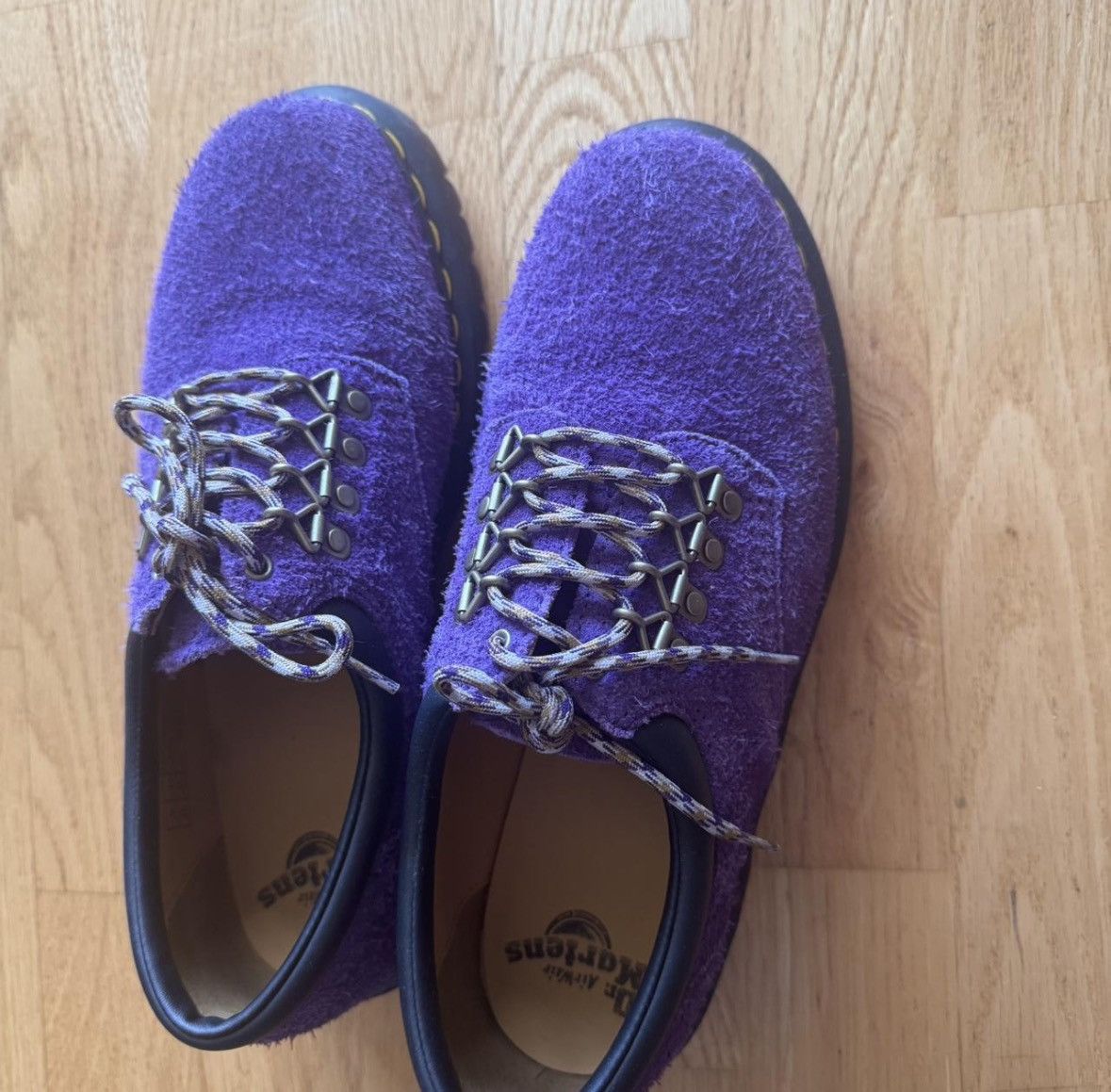 Dr. Martens Purple suede dr martens 1461 Size US 9 / EU 42 - 4 Thumbnail