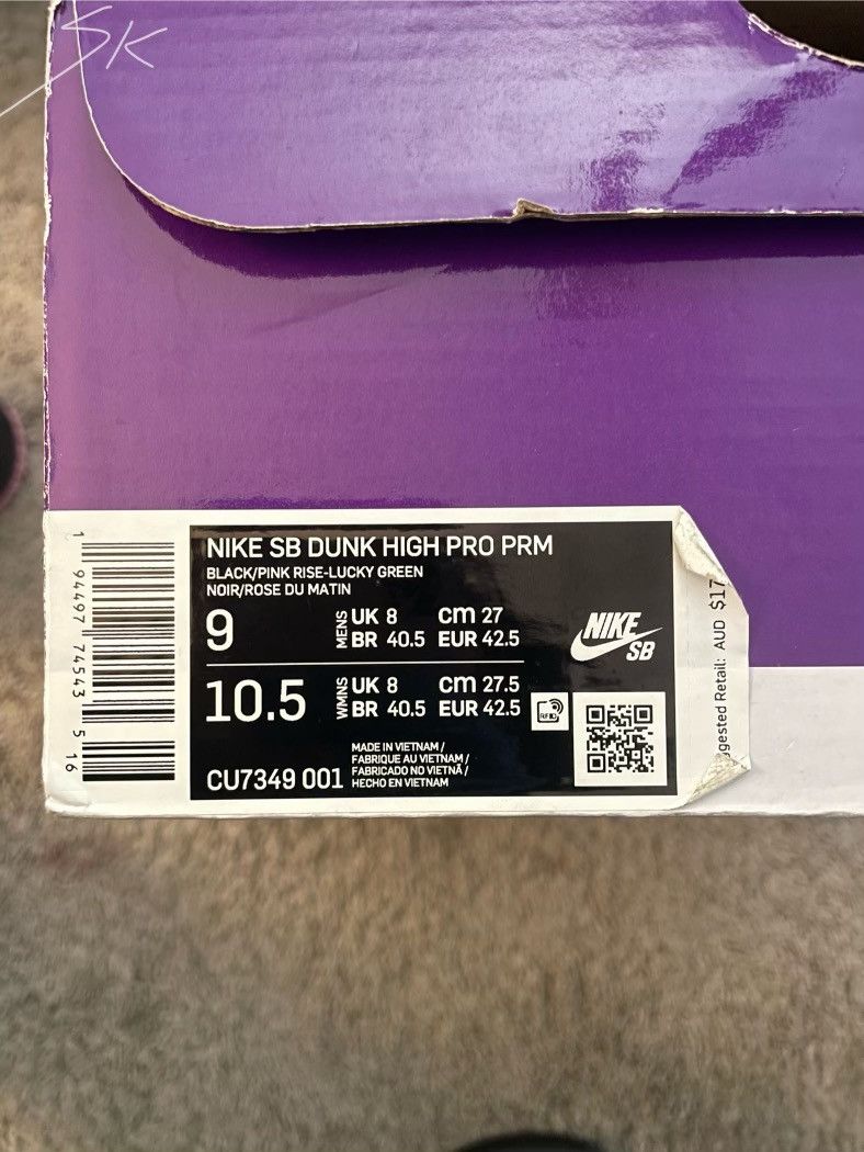 Nike Nike SB Dunk High Invert Celtics Size US 9 / EU 42 - 9 Thumbnail