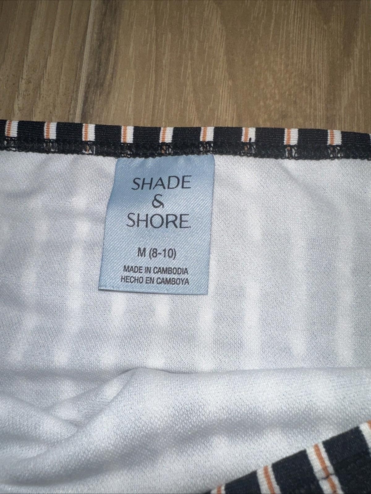 Other Shade & Shore M 8/10 Ribbed Low Rise Cheeky Bikini Bottom Size ONE SIZE - 5 Thumbnail
