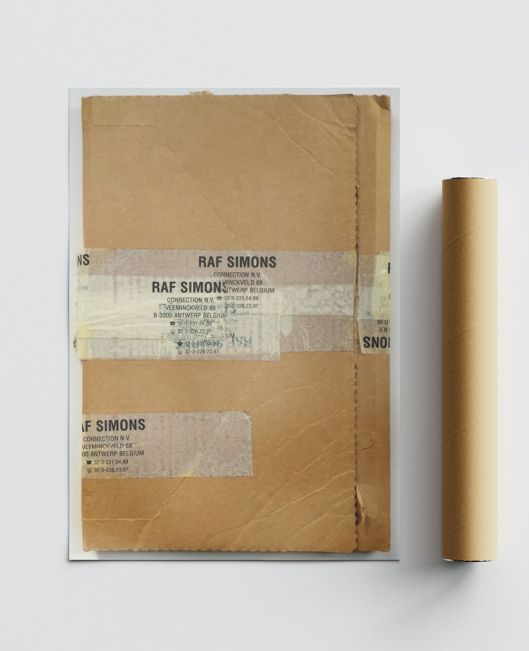 Raf Simons Raf Simons 1998 Poster Gift Vintage Archive Art Book Logo Size ONE SIZE - 2 Thumbnail