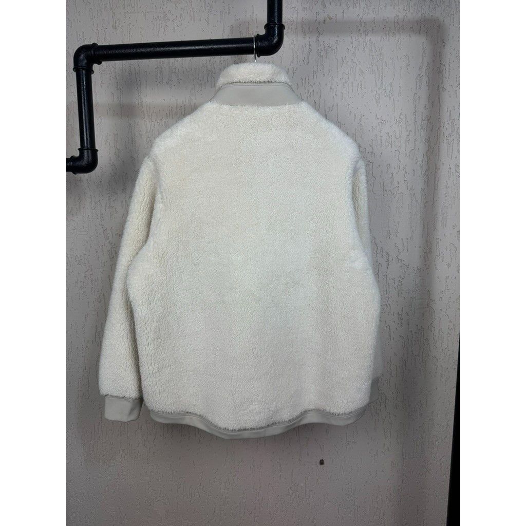Frauenschuh Fraunenschuh Woman Sherpa Fleece Jacket Shoulder Zip Cream W Size XS / US 0-2 / IT 36-38 - 9 Thumbnail