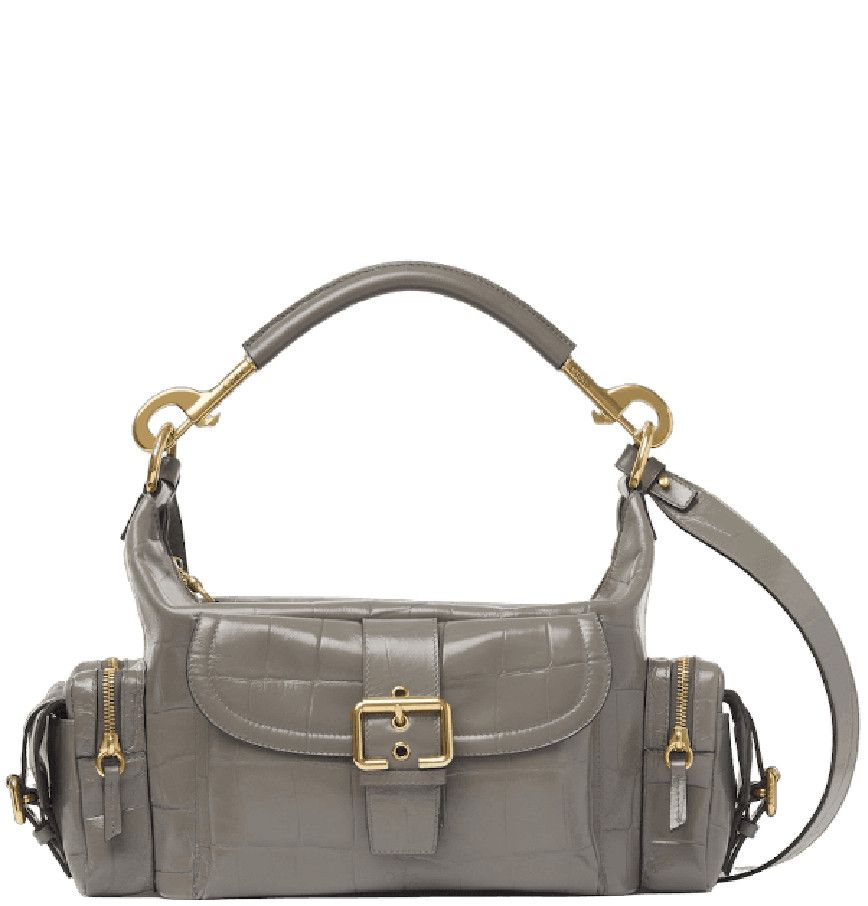 Chloe o1loc1c10126 Size: OS / Medium Double Carry Bag Urban Grey Size ONE SIZE - 1 Thumbnail