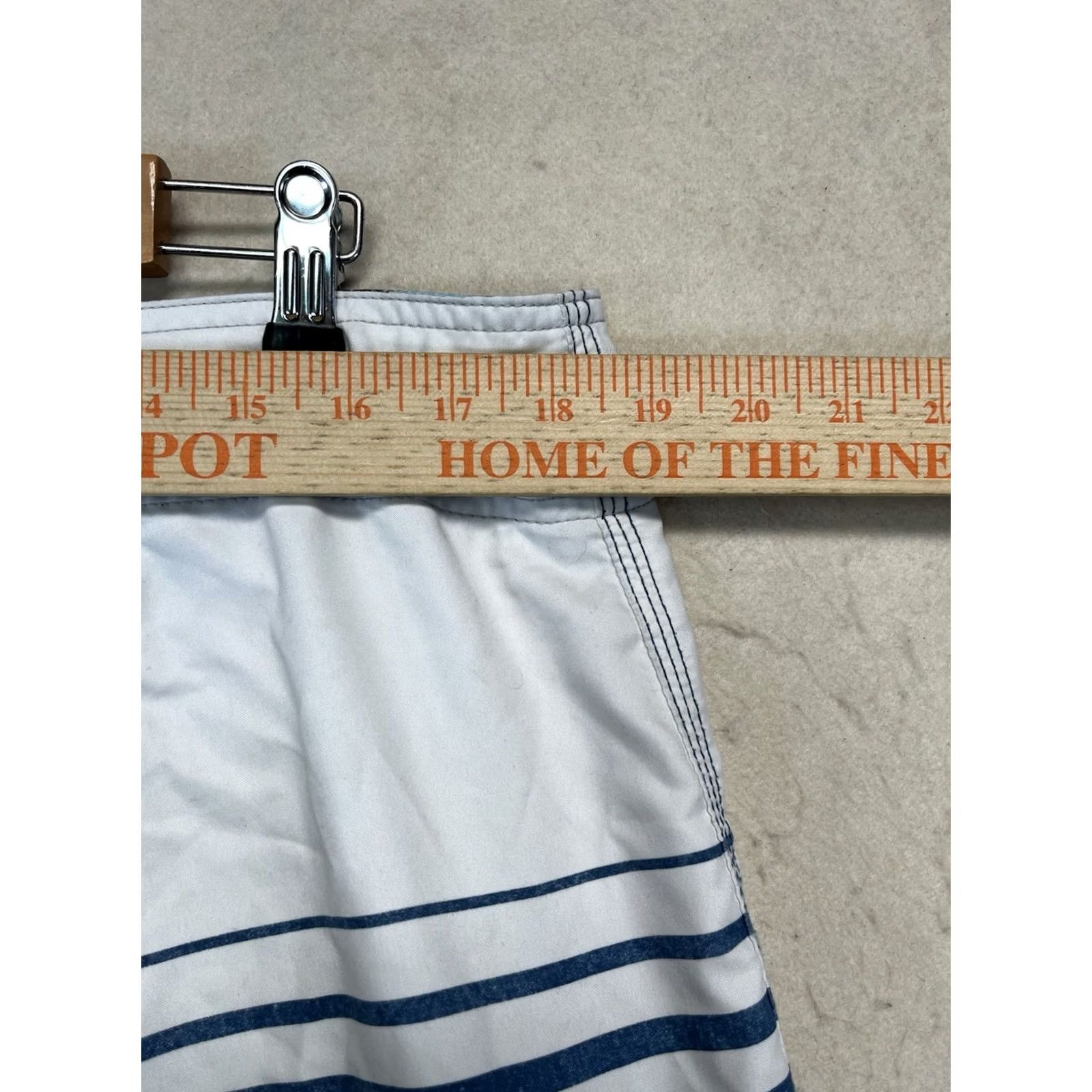 O'Neill O'Neill Board Shorts Trunks Mens 36 Blue White Red Geometric Beach Surf Swim Size US 36 / EU 52 - 3 Thumbnail