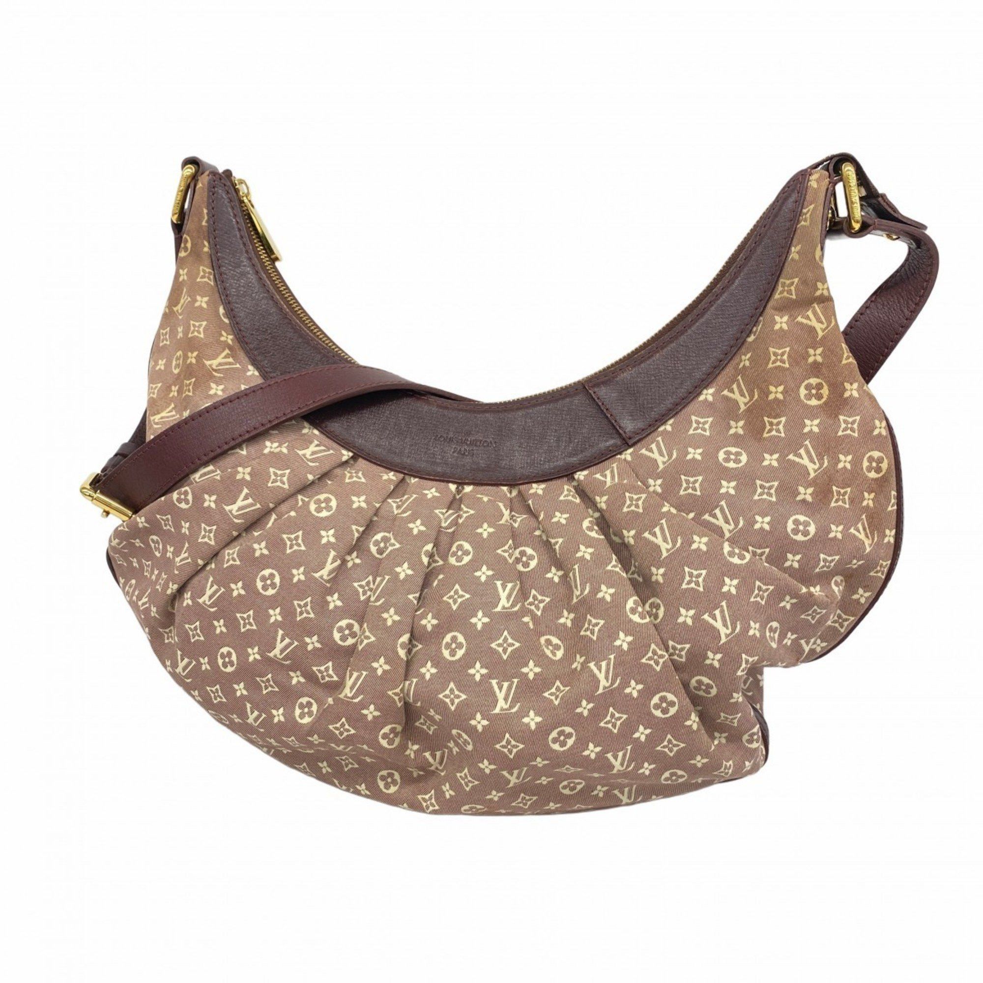 Louis Vuitton Shoulder Bag Monogram Idylle Rhapsody Mm M40405 Sepia Women's