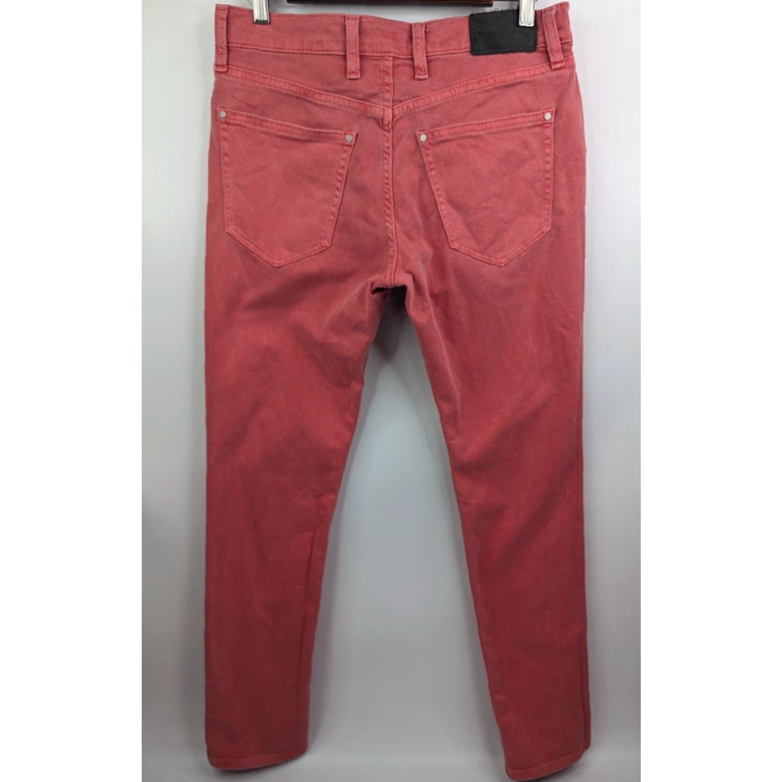 Michael Kors Michael Kors Pants Men's Slim Straight Leg 32 Red Pink Parker Chino Casual Size US 32 / EU 48 - 5 Thumbnail