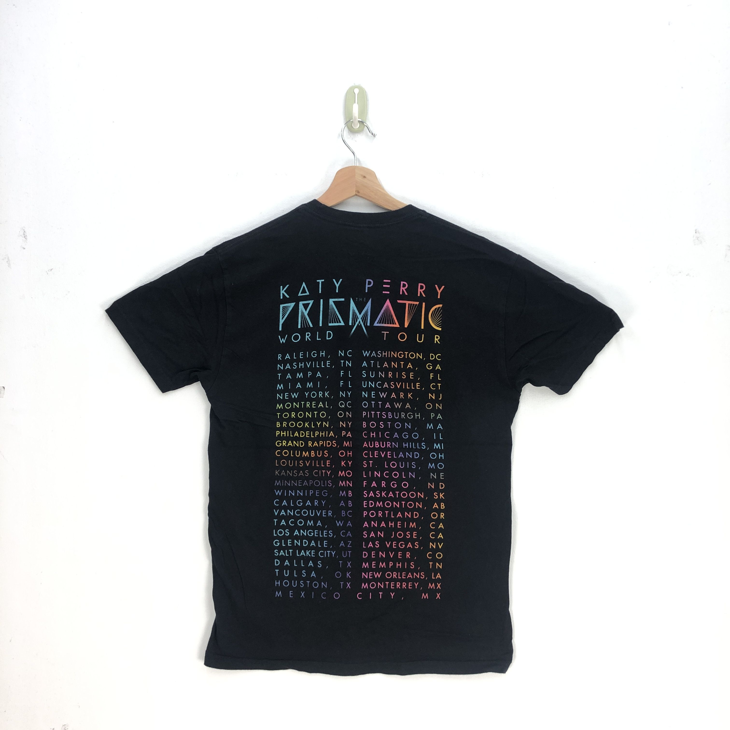 Band Tees Vintage Katy Perry T Shirt Prismatic World Tour 2014 Tees Size US M / EU 48-50 / 2 - 2 Thumbnail