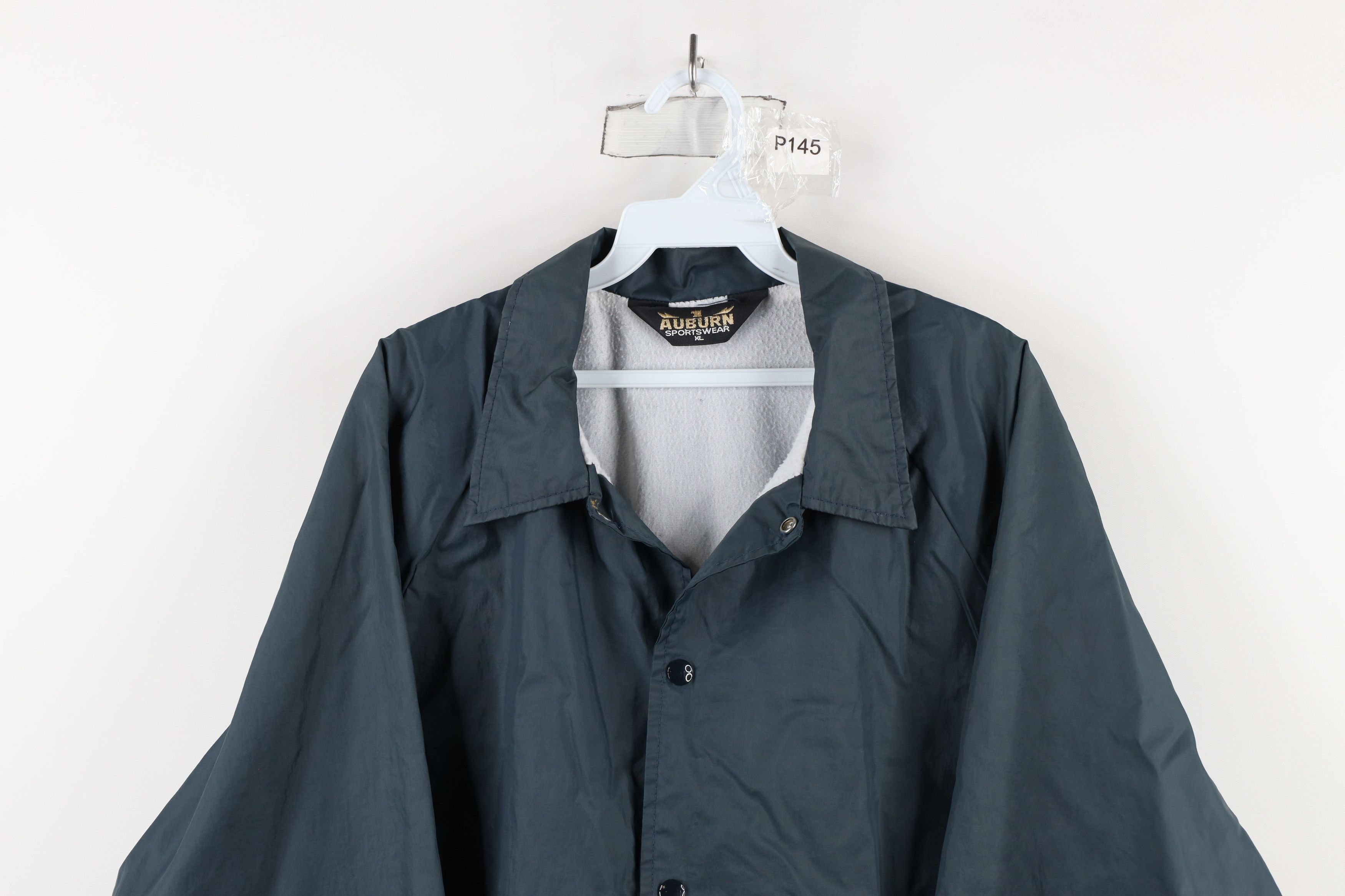 Vintage Vintage 70s Streetwear Lined Coach Coaches Jacket Blue USA Size US XL / EU 56 / 4 - 2 Thumbnail