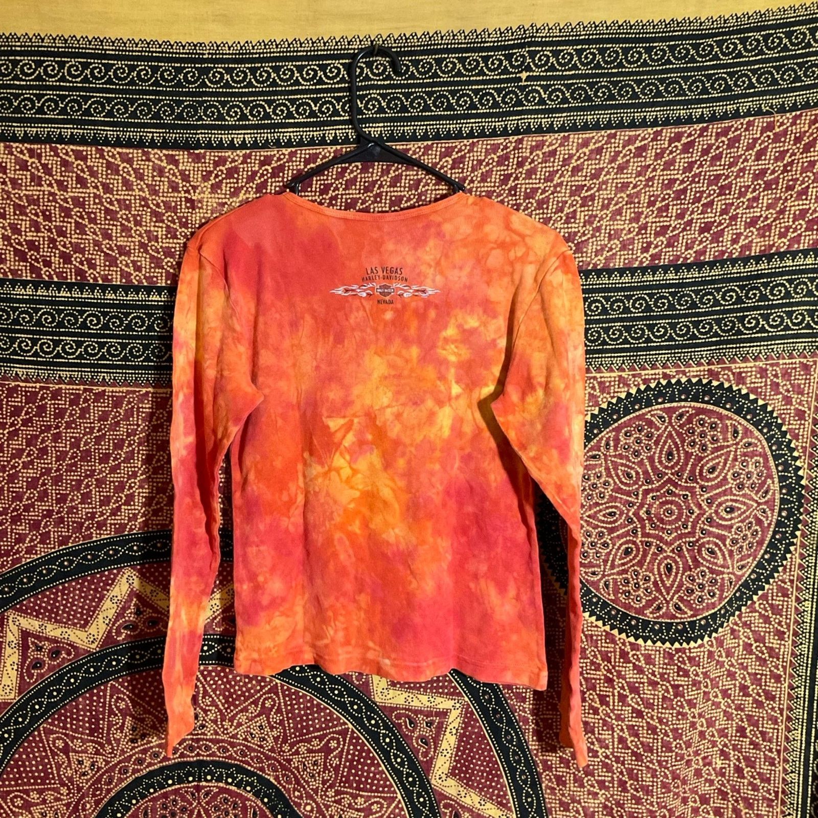 Harley Davidson Harley Davidson Vintage Tie Dye Shirt Size M / US 6-8 / IT 42-44 - 2 Thumbnail