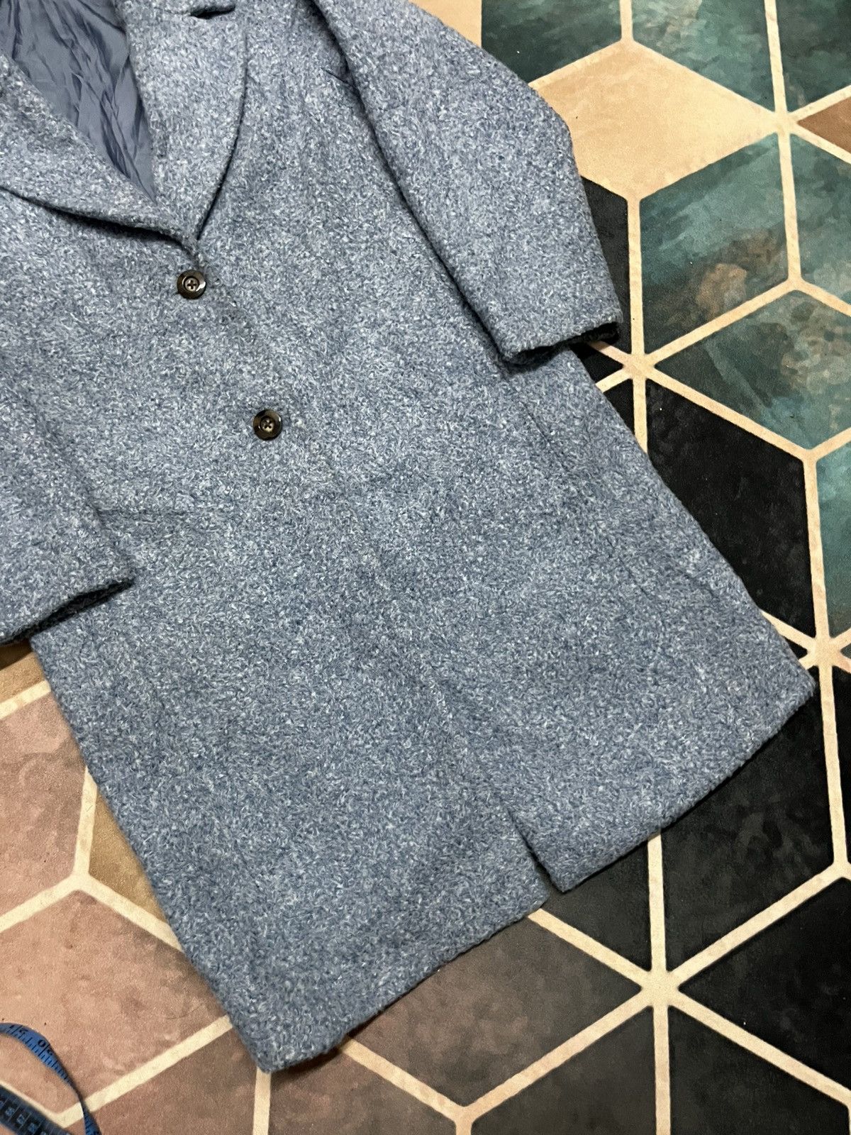 Vintage 💥Vintage 80s Wool Japanese Brand Heavy Jackets Size S / US 4 / IT 40 - 4 Thumbnail