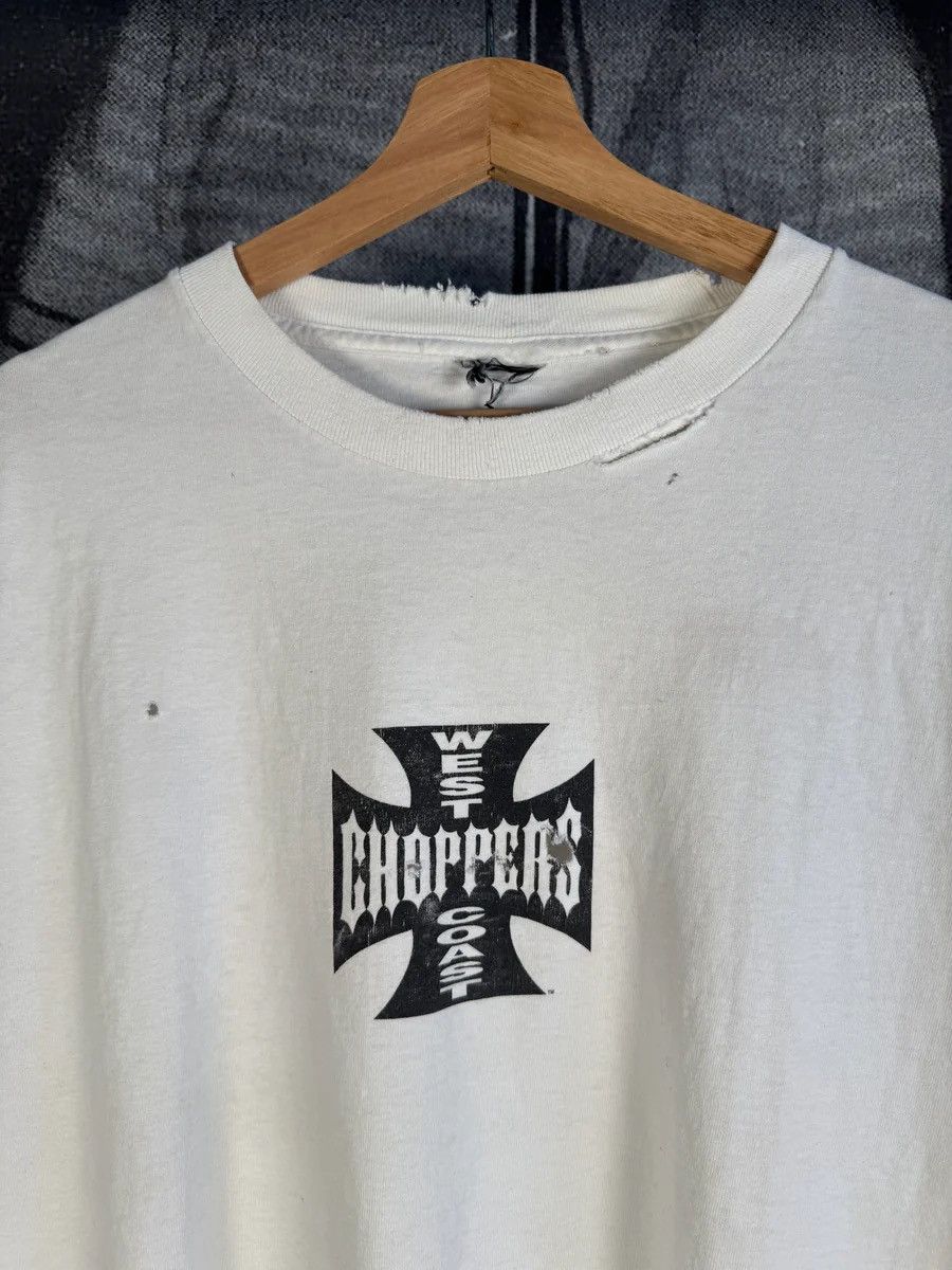 Vintage 🚭ICONIC🚭VINTAGE WEST COAST CHOPPERS CLASSIC LOGO L/S Size US XL / EU 56 / 4 - 3 Thumbnail
