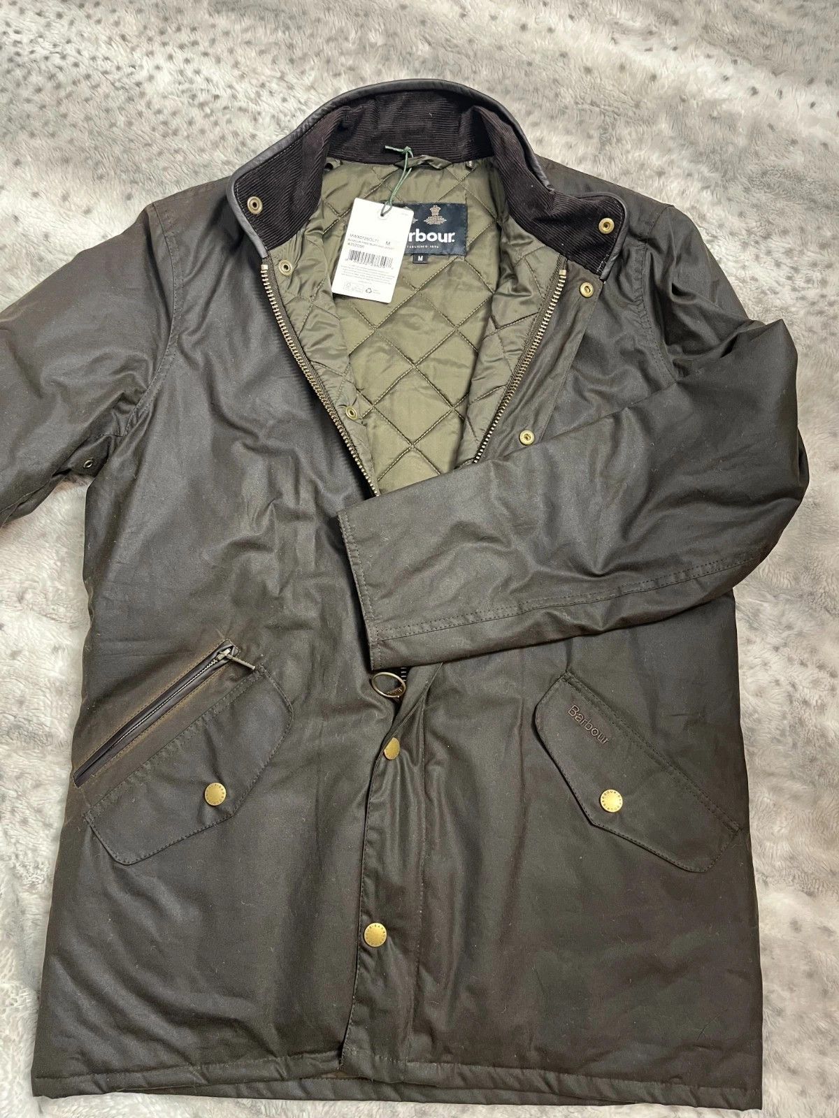 Barbour Barbour Prestbury Wax Jacket i Size US L / EU 52-54 / 3 - 3 Thumbnail