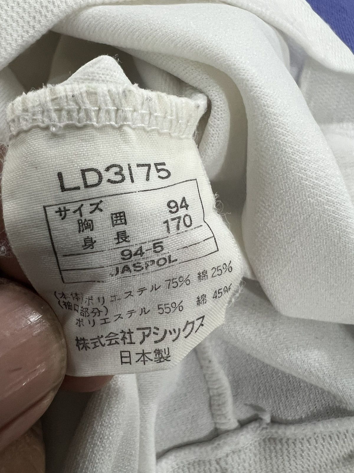 Asics × Japanese Brand × Vintage Vintage 80’s Match-worn Asics Japan #6 Volleyball Jersey Size US M / EU 48-50 / 2 - 5 Thumbnail