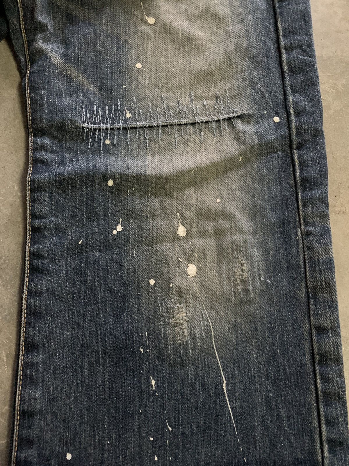 Takeo Kikuchi TAKEO KIKUCHI vintage rusty splatter patchwork boro sashiko Size US 34 / EU 50 - 12 Thumbnail
