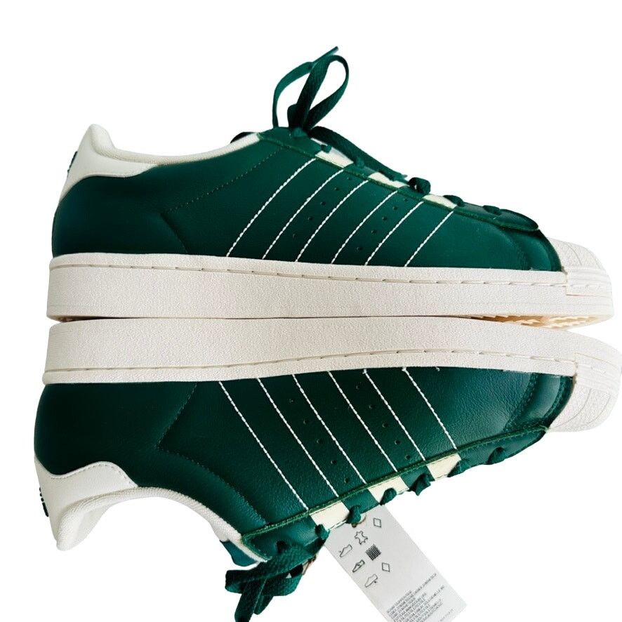 Adidas Adidas Superstar Team Dark Green Men's Size 9 NEW Shell Toe Size US 9 / EU 42 - 7 Thumbnail