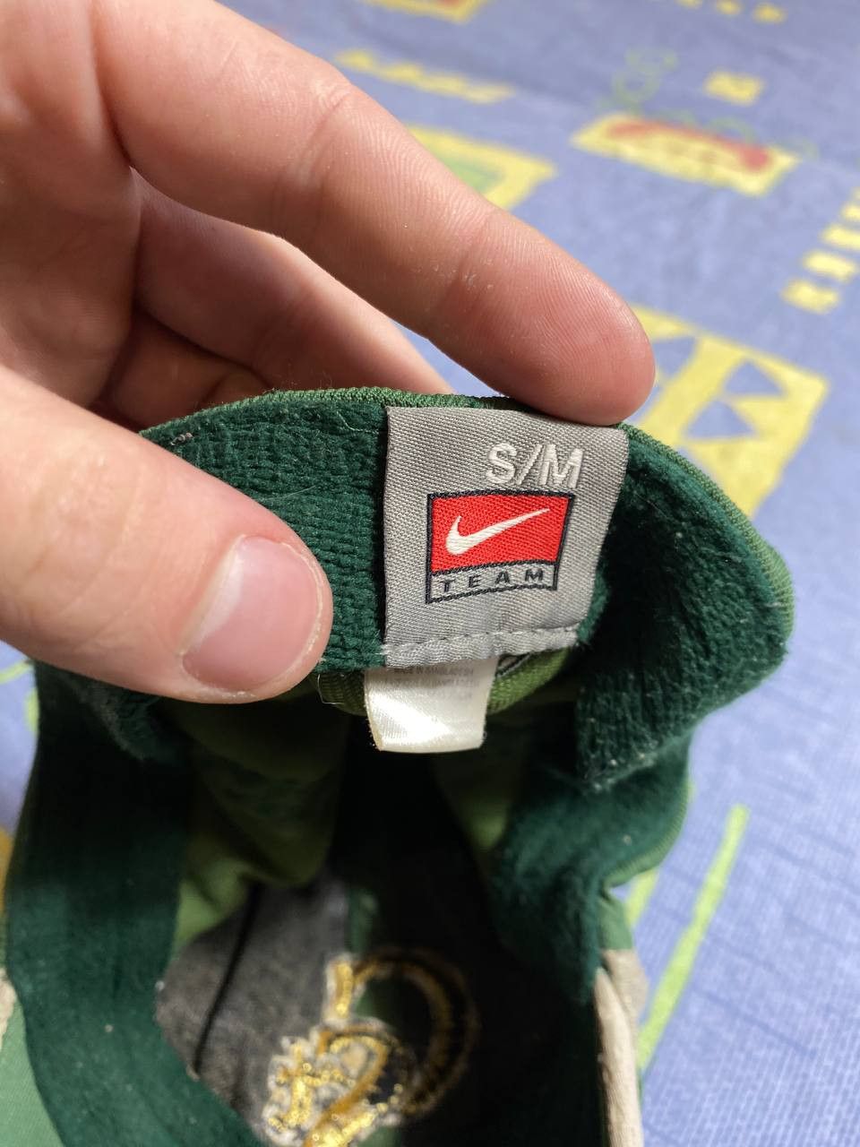 Nike Mens Vintage Nike Cap logo streetwear y2k rare drill Size ONE SIZE - 4 Thumbnail