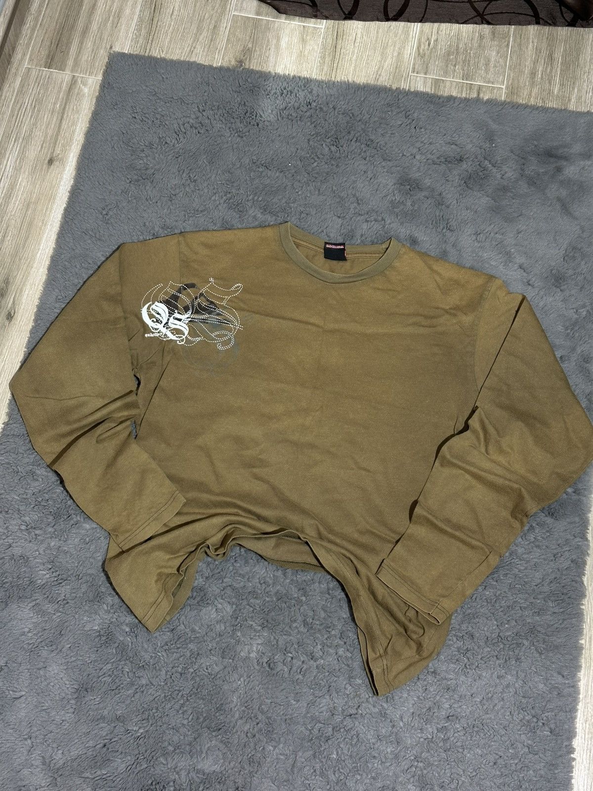 Quiksilver Vintage Quiksilver "Earth Tone" Graphic Longsleeve Size US L / EU 52-54 / 3 - 1 Thumbnail