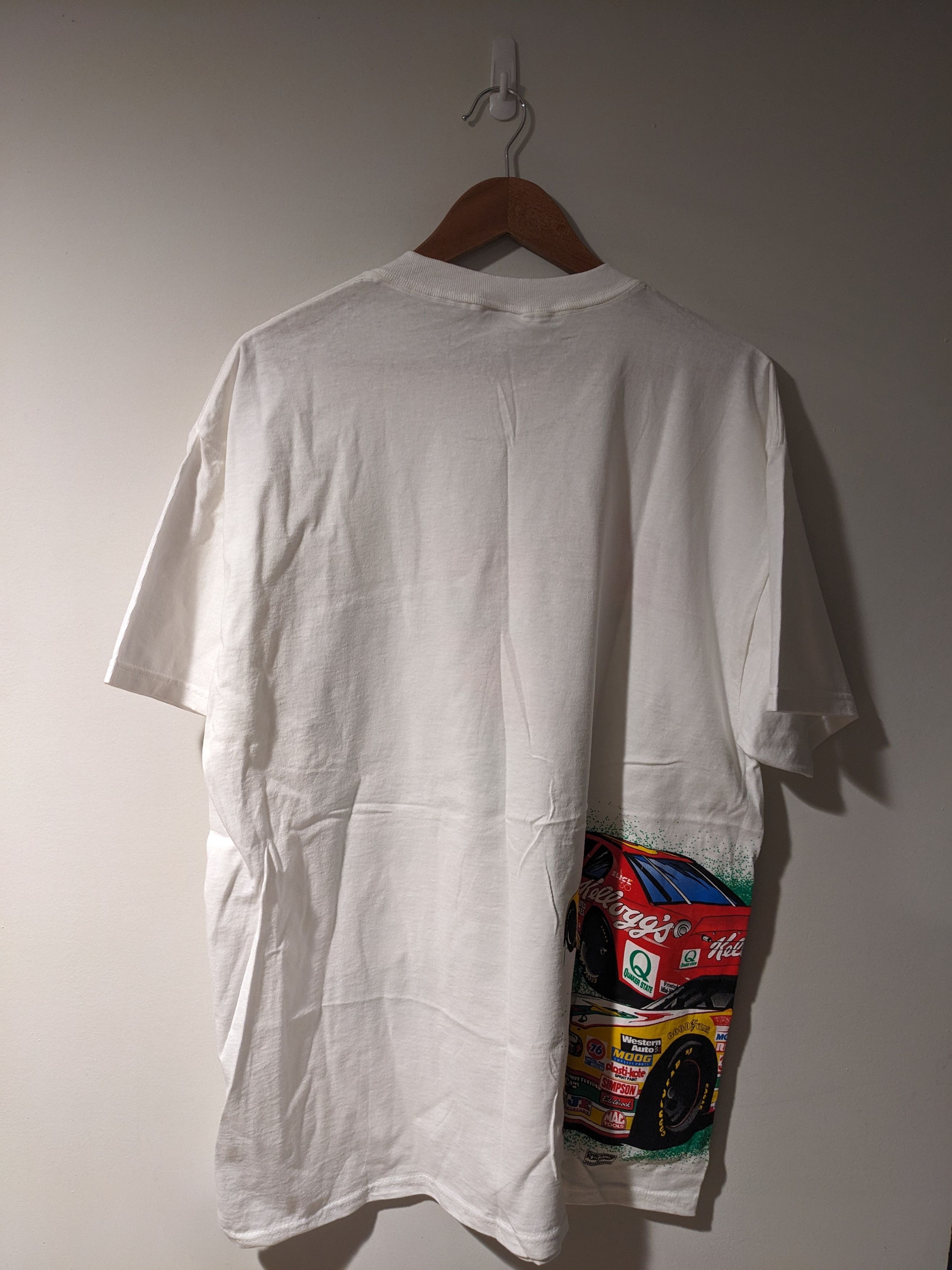 NASCAR × Vintage Vintage 1998 Kellogg Terry Labonte Nascar Racing T-Shirt Size US XL / EU 56 / 4 - 8 Thumbnail