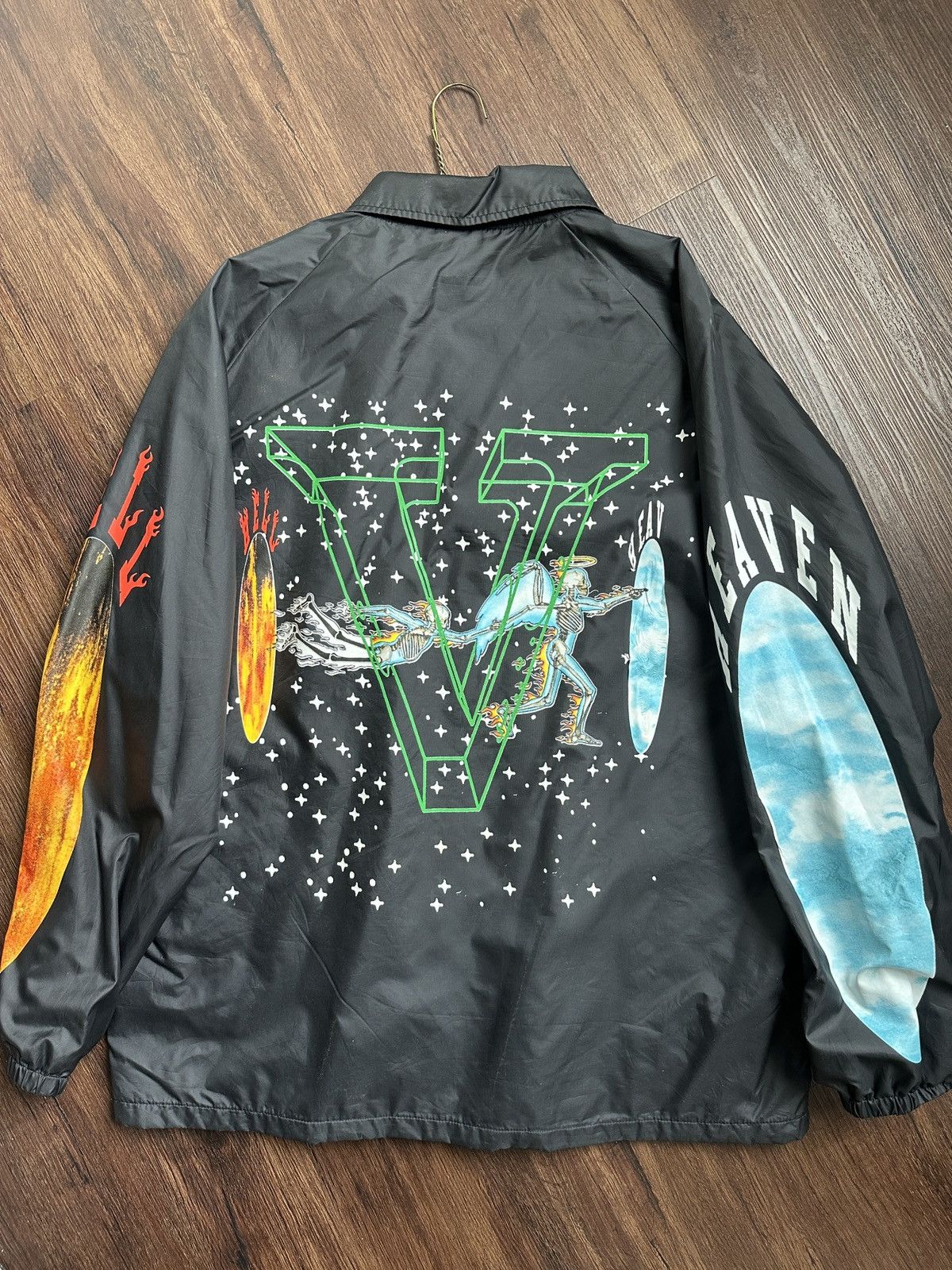 Saint Michael SAINT MICHAEL X VLONE SKULL COACH JACKET(Read Description) Size US XL / EU 56 / 4 - 2 Thumbnail