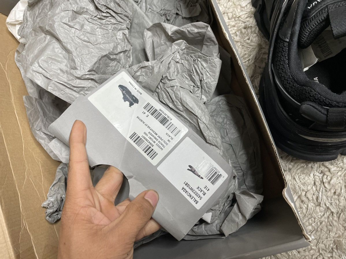 Balenciaga Balenciaga Track Runner Black Size US 8 / EU 41 - 14 Thumbnail