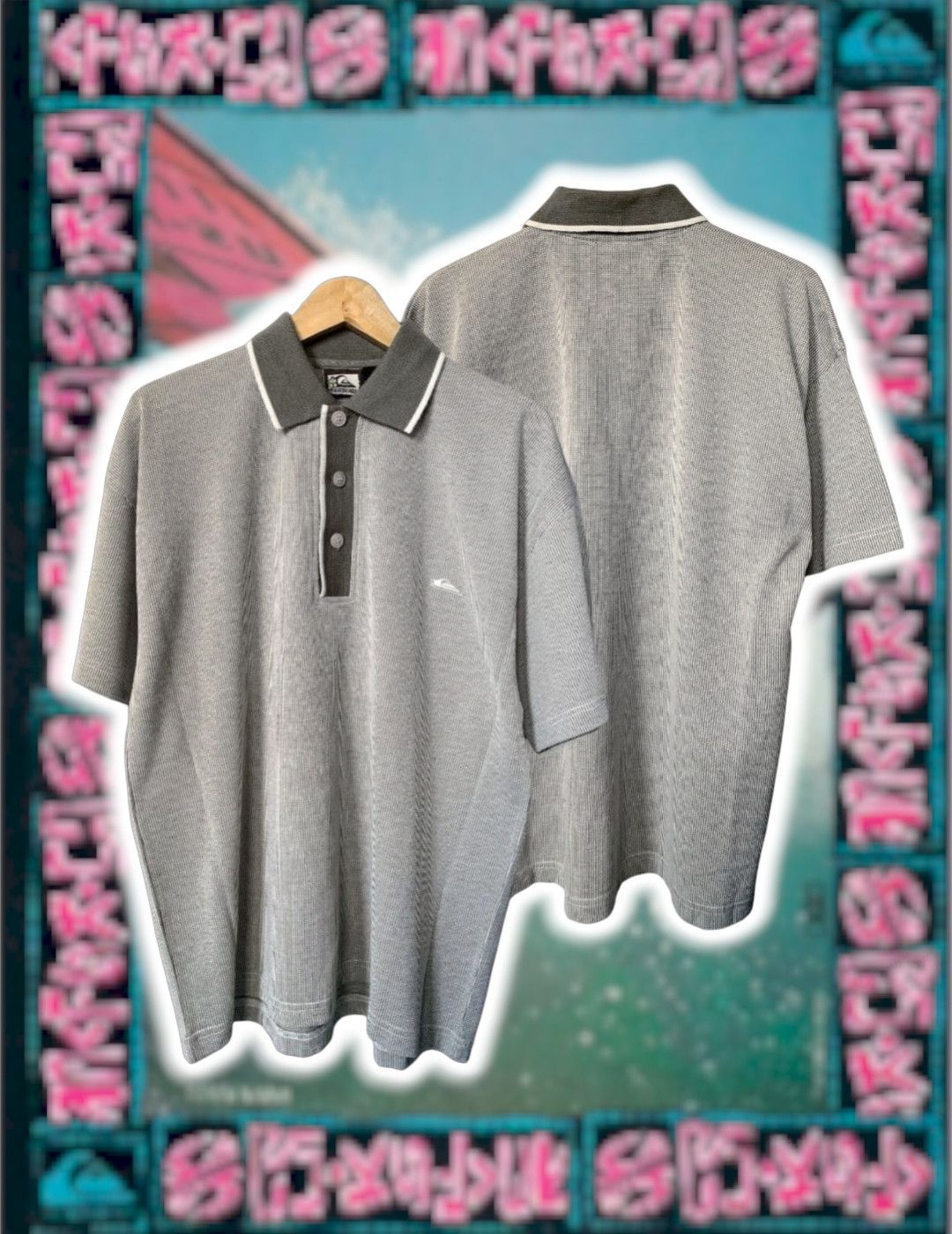 Quiksilver Vintage Quiksilver Polo Shirts Size US S / EU 44-46 / 1 - 1 Thumbnail