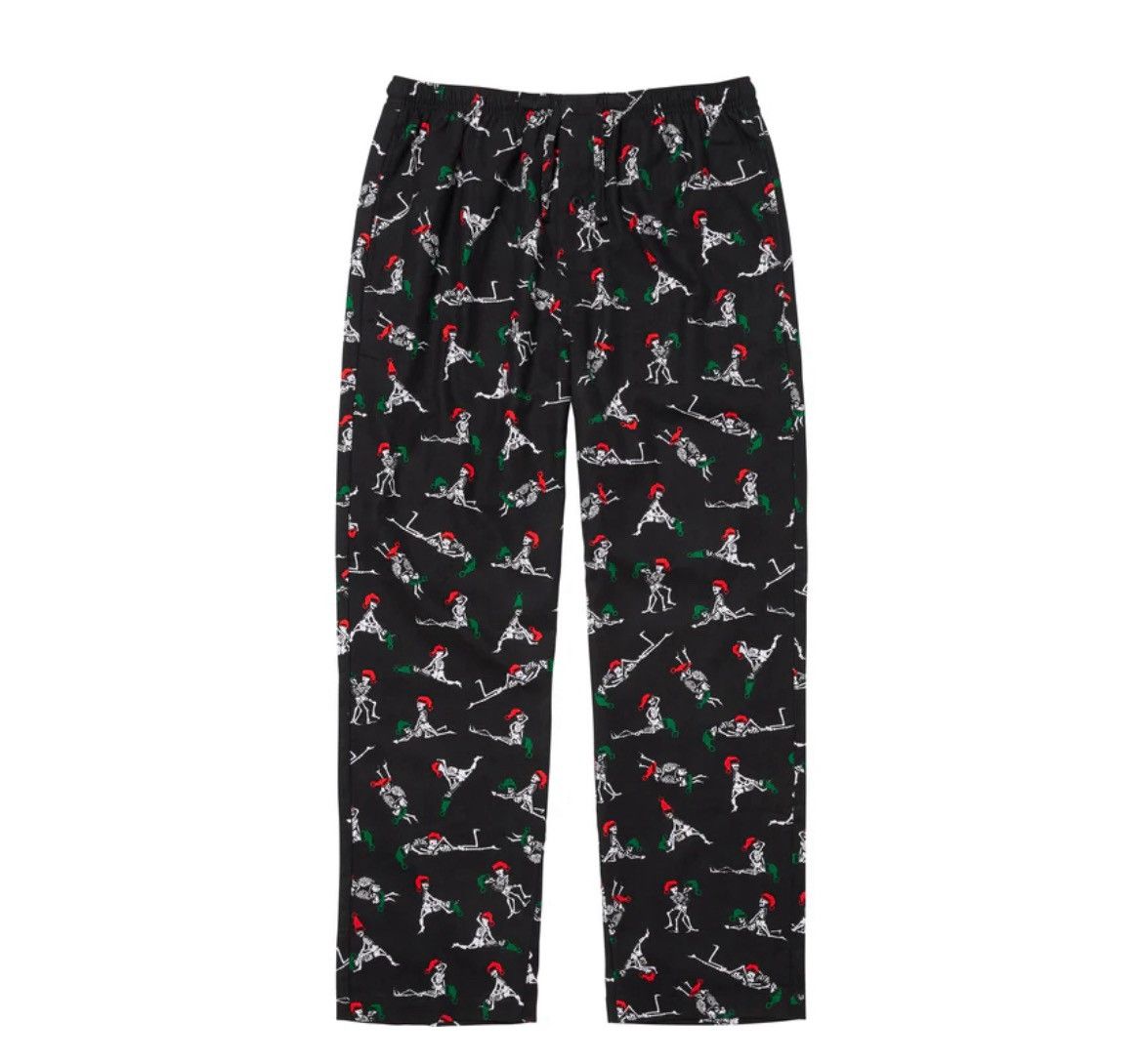 Supreme Supreme Holiday Pajama Set Black Size Large Size ONE SIZE - 3 Thumbnail