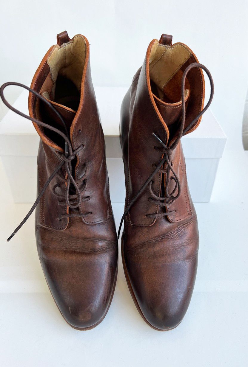 Alexander McQueen mcqueen brown lace up boot Size US 10 / EU 43 - 1 Thumbnail