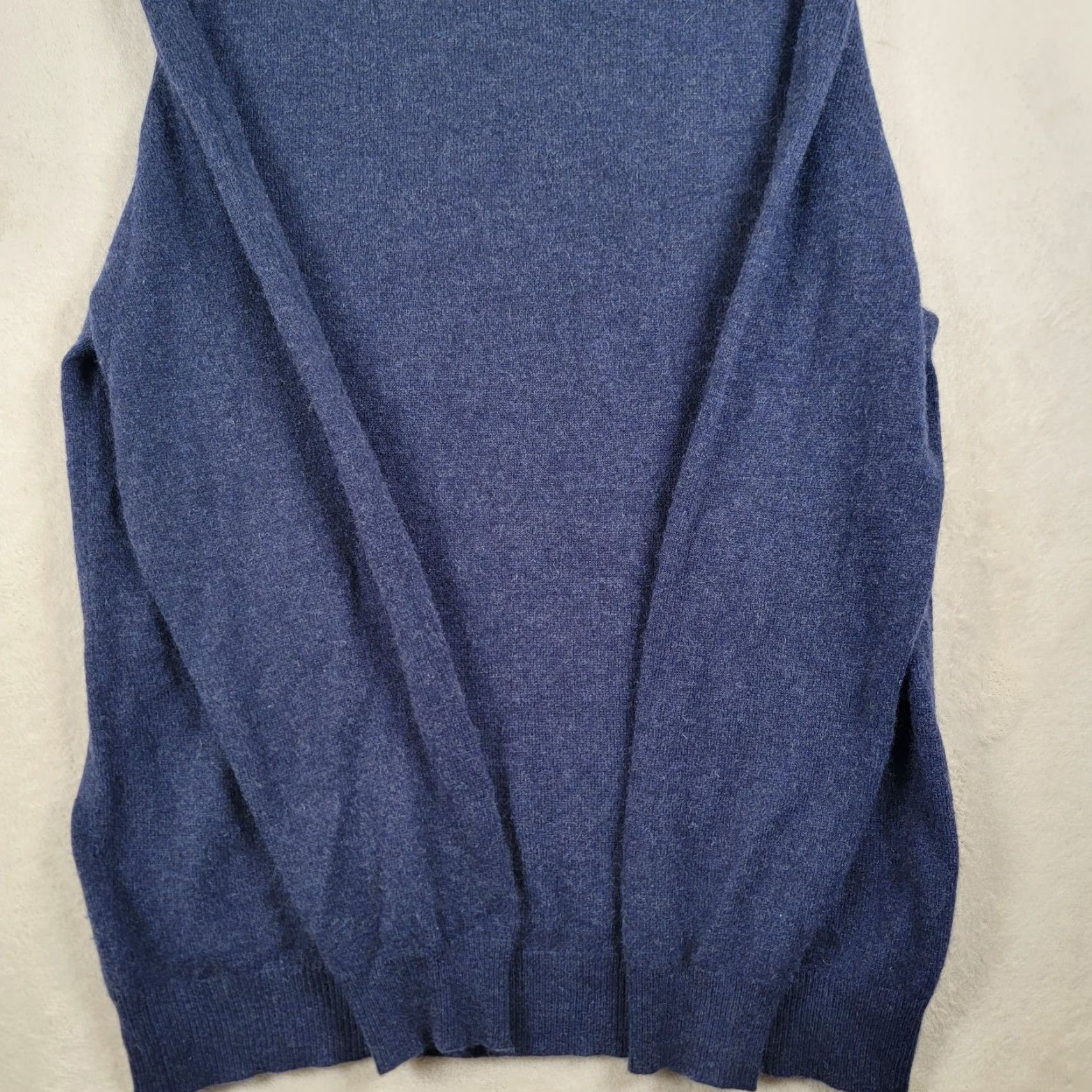 Club Room Club Room Men’s Blue Cashmere Crewneck Sweater Large Size US L / EU 52-54 / 3 - 4 Thumbnail
