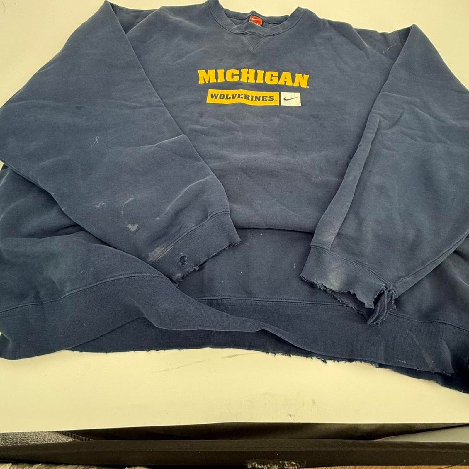 Nike Vintage nike michigan wolverines sweatshirt Size US XXL / EU 58 / 5 - 4 Thumbnail
