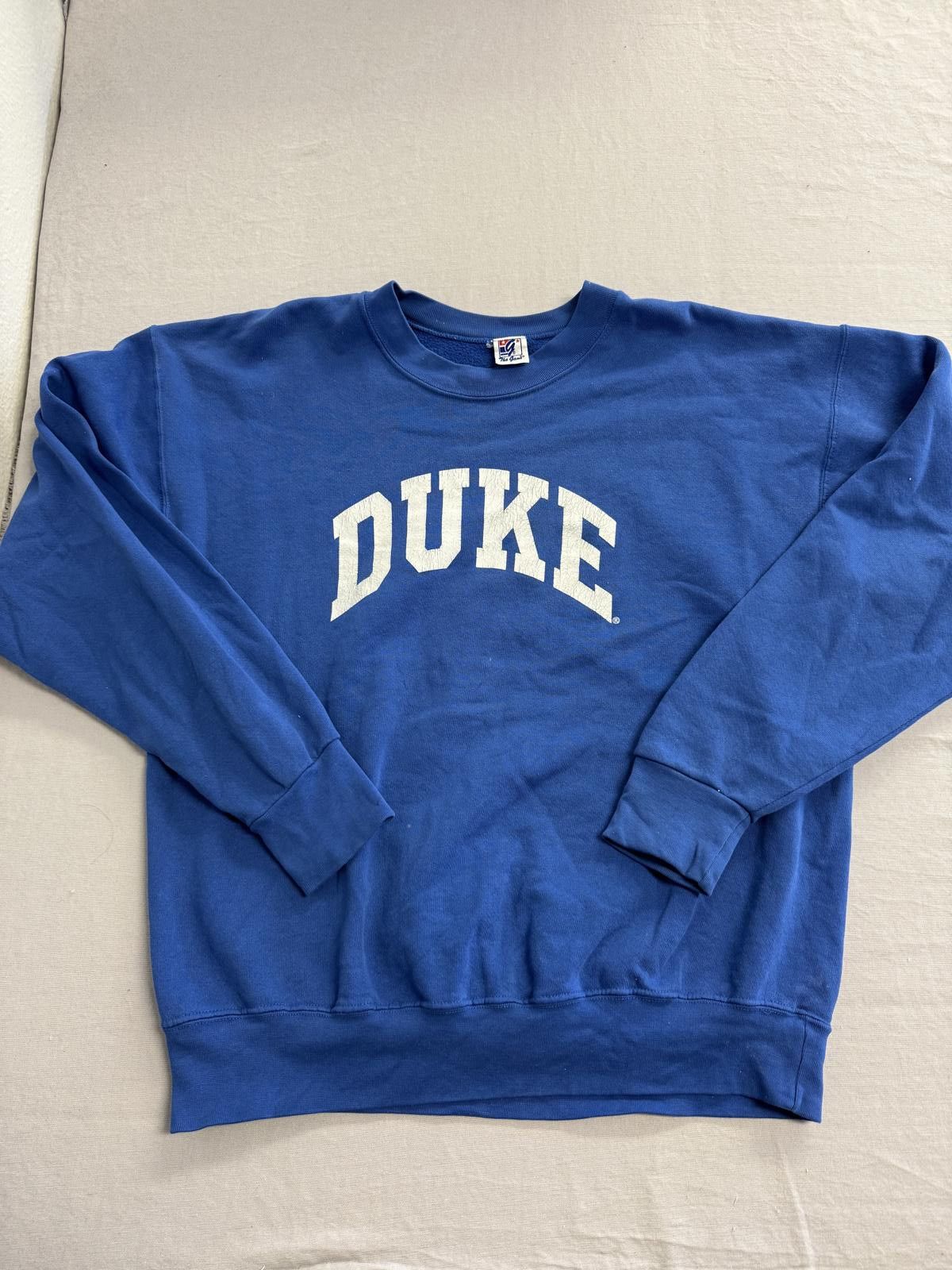 The Game Vintage Duke University Crewneck Blue Fade Sweatshirt XL Size US XL / EU 56 / 4 - 1 Thumbnail