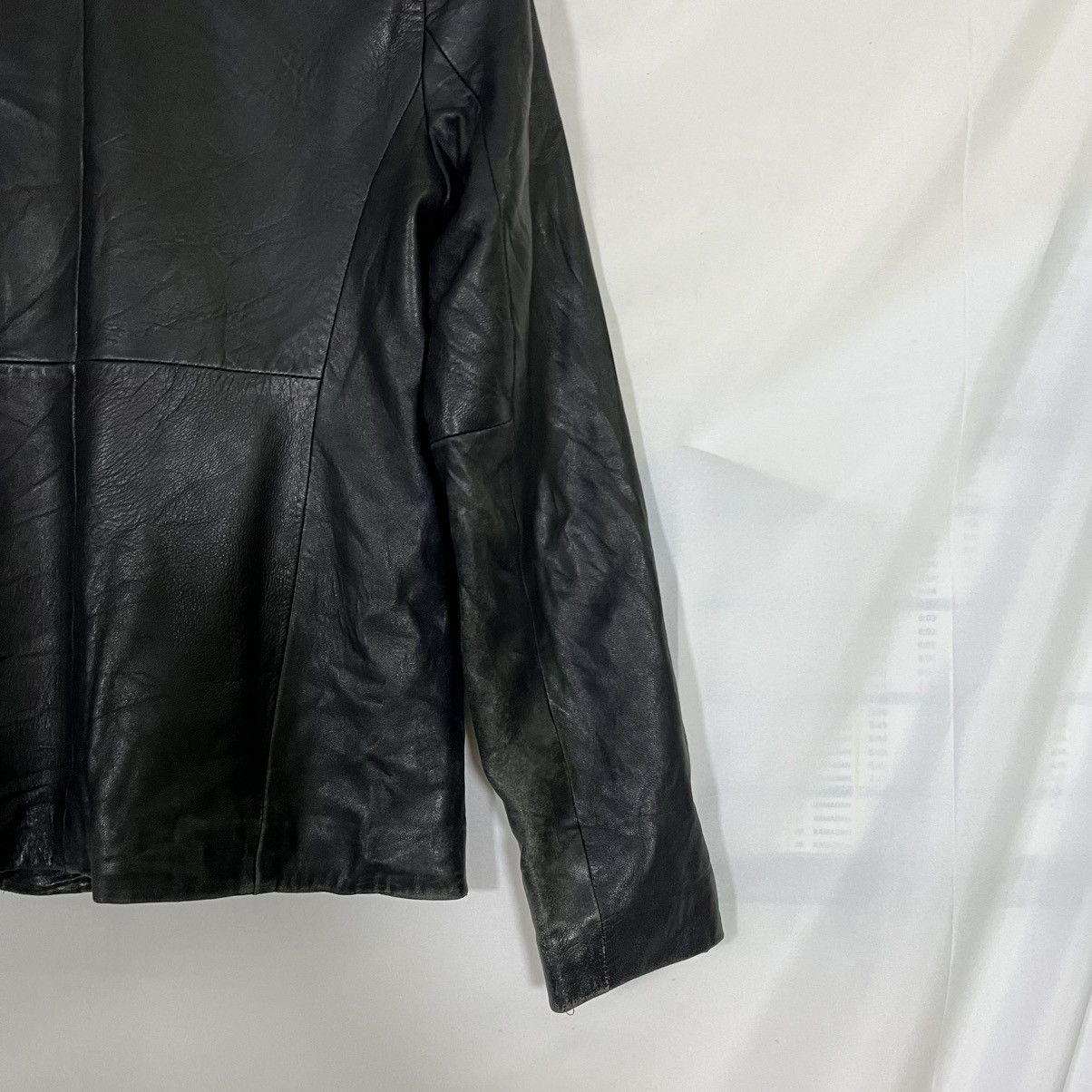If Six Was Nine BANANA REPUBLIC GENUINE LEATHER JACKET Size US XS / EU 42 / 0 - 8 Thumbnail