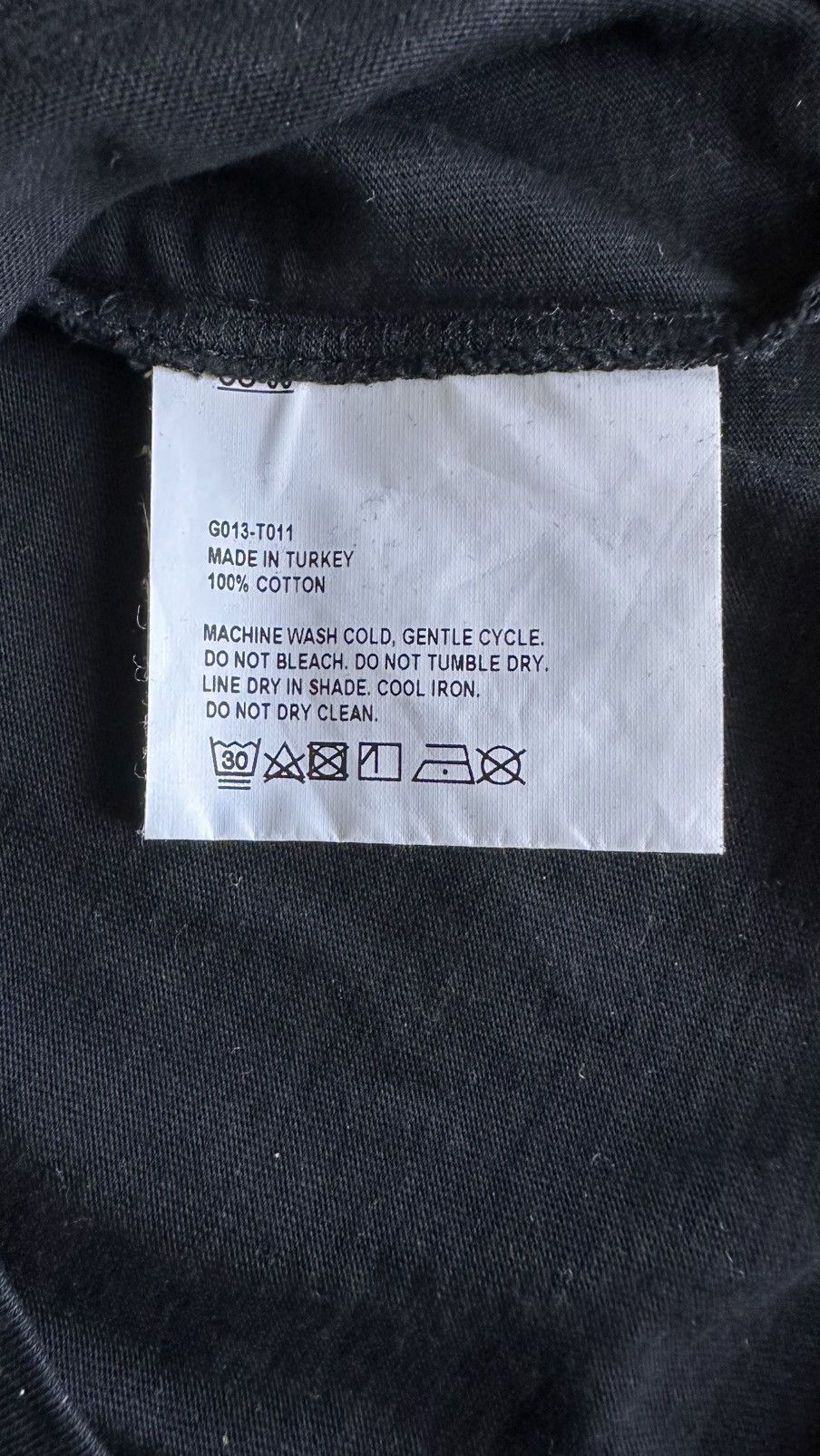 Gosha Rubchinskiy Gosha Rubchinskiy "Enemy" print tee Size US L / EU 52-54 / 3 - 5 Thumbnail